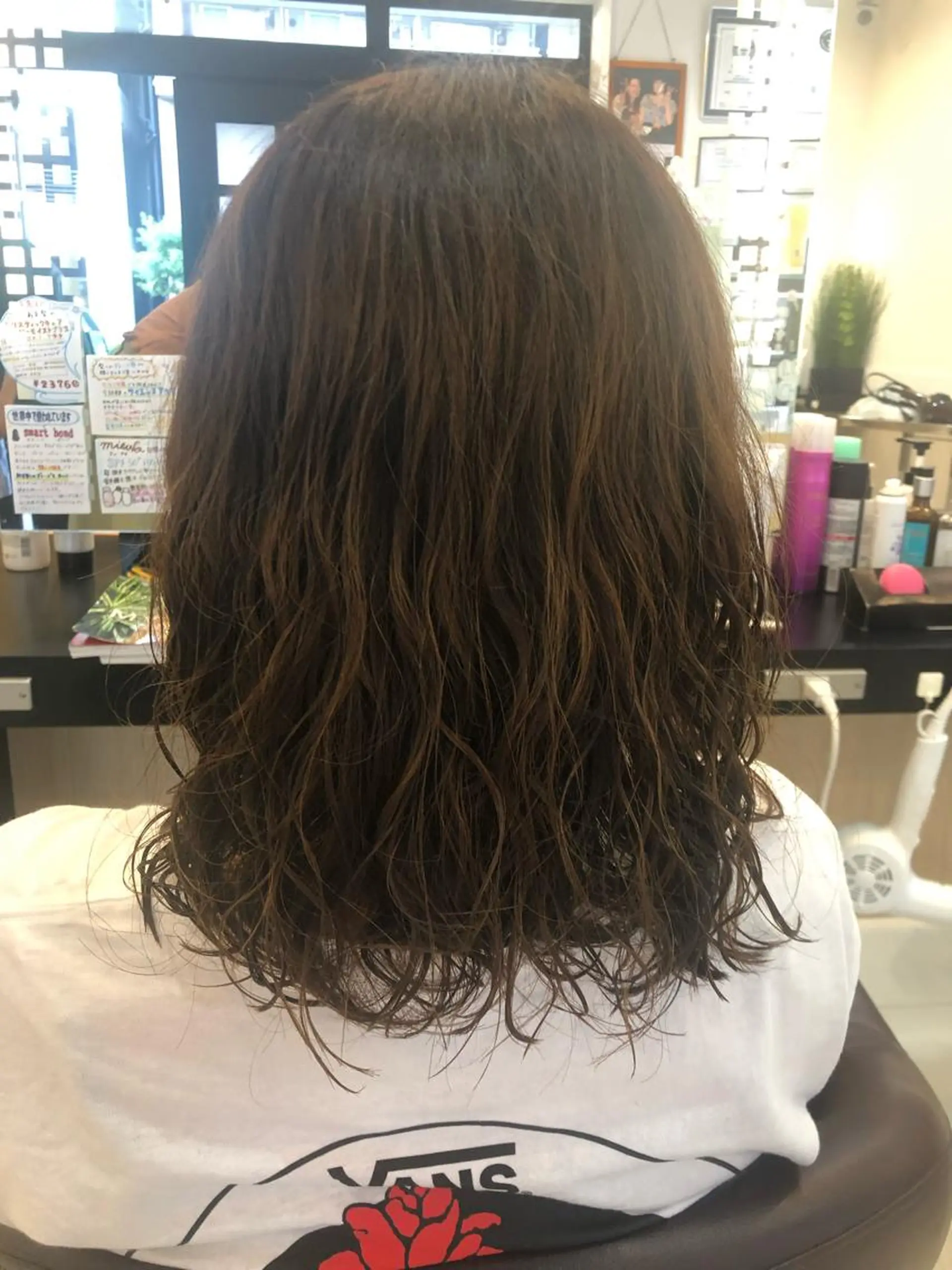 ミディアム カラー パーマ リリー /Men's/パーマのヘアスタイル