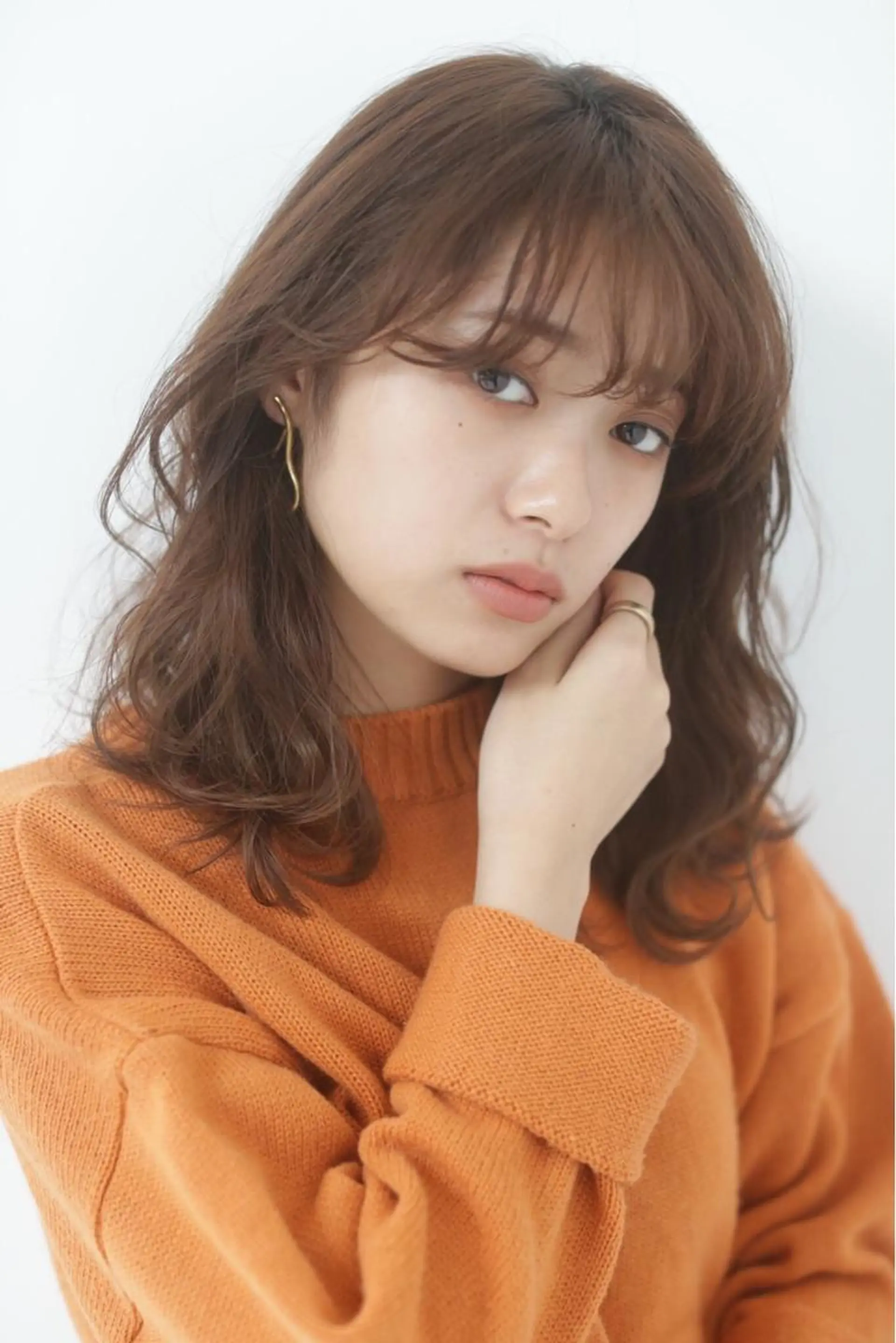 ミディアム 波巻きスパイラル/ メンズパーマ/ゆうひのヘアスタイル