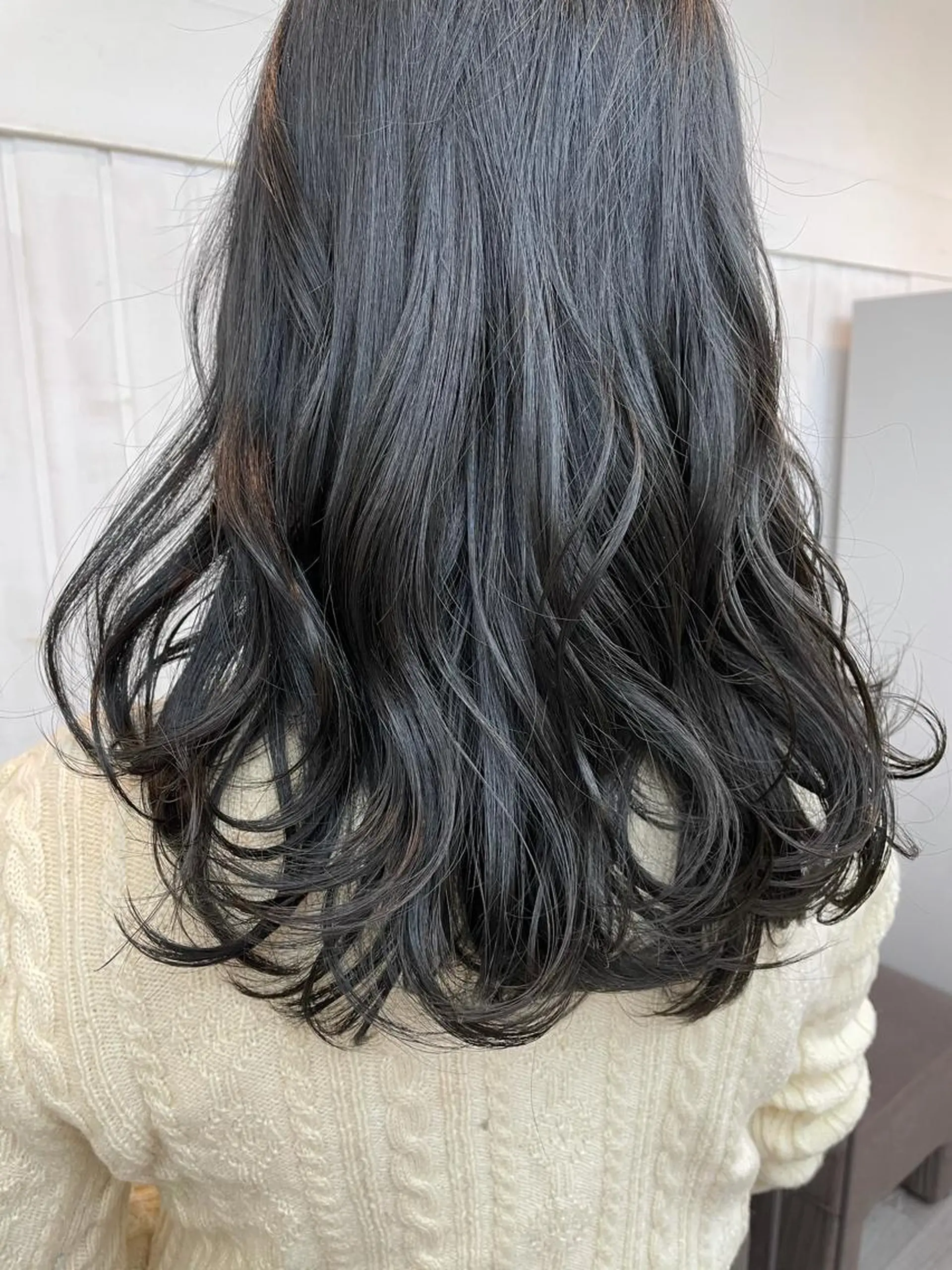 ロング 前髪顔周り✂️店長 ❤️アマミヤ❤️のヘアスタイル