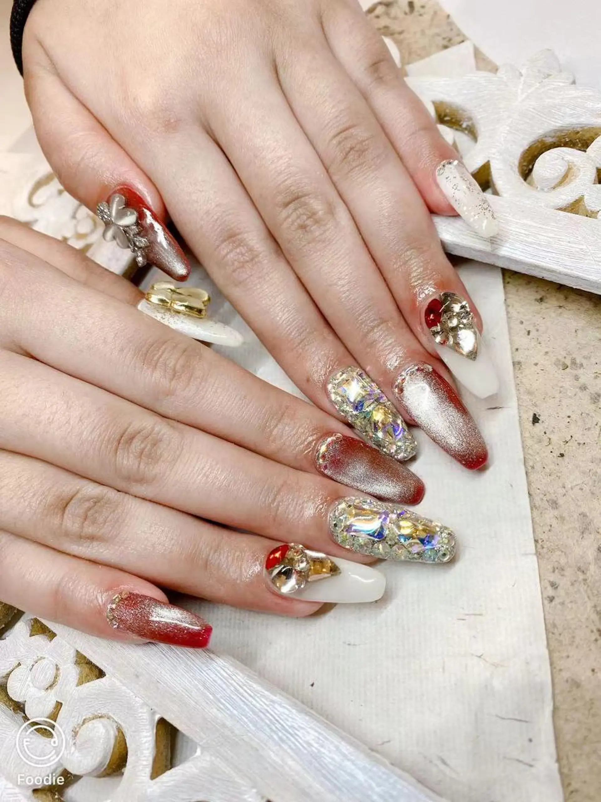 ネイル 長さだし専門店 M2　rikaのネイルデザイン