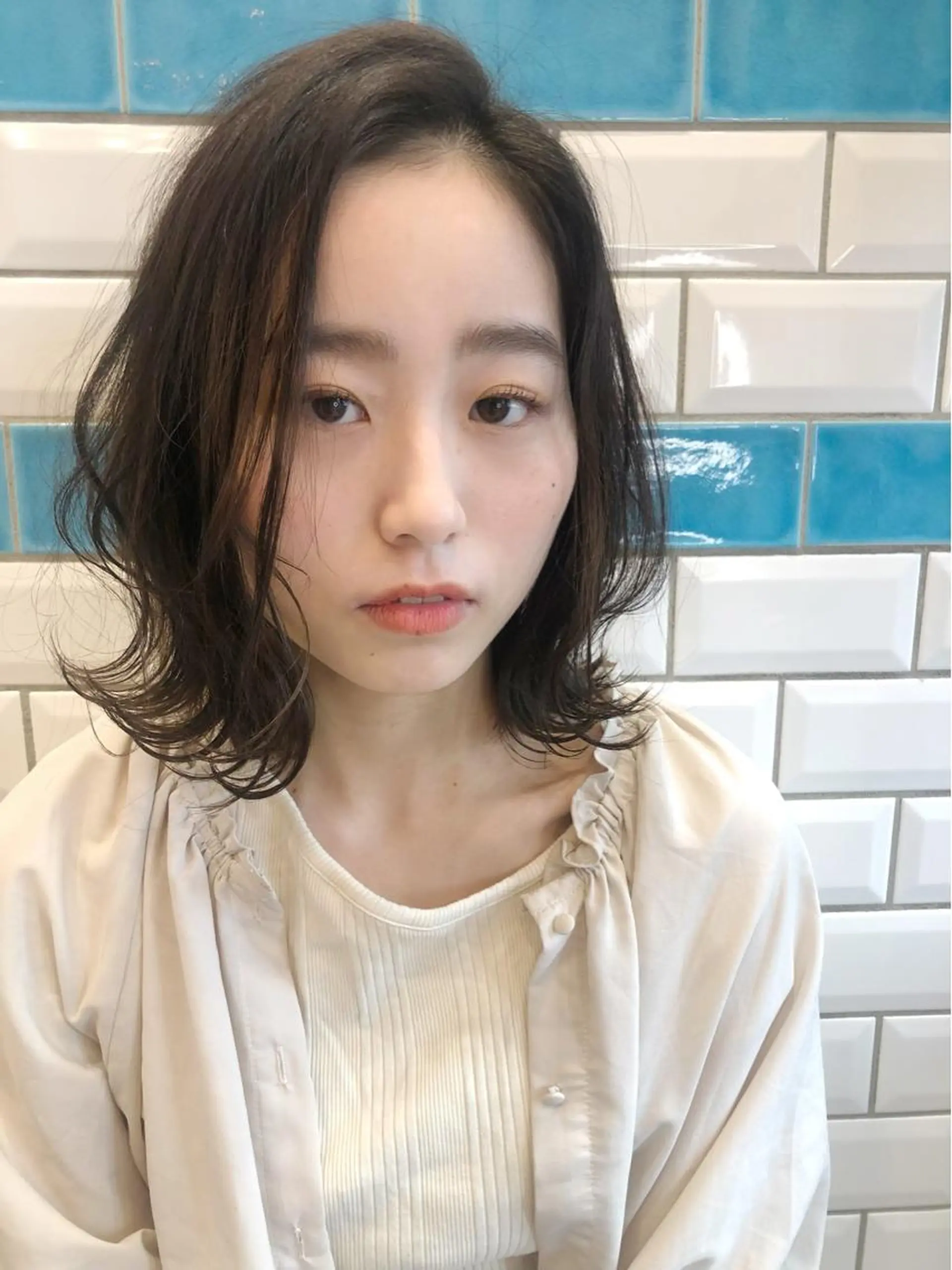 ミディアム Loom .by Sea  ルームバイシー所属・レイヤー/前髪/ 韓国/CHIHIROのヘアスタイル