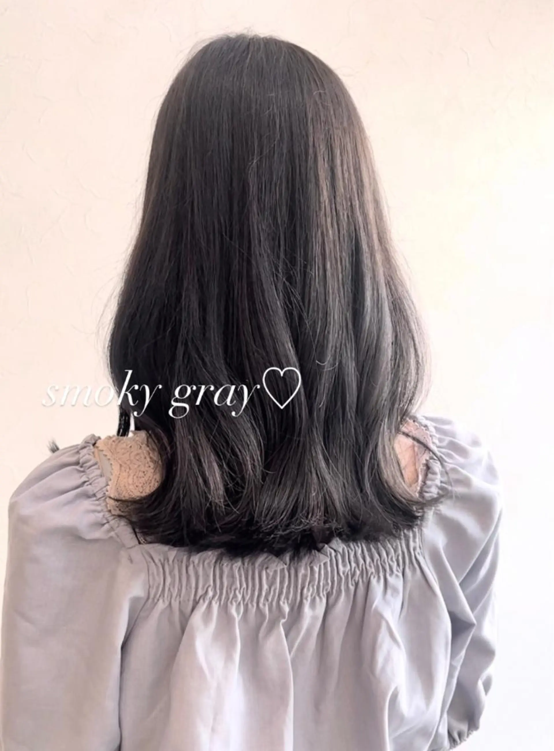 セミロング カラー nakahara madokaのヘアスタイル