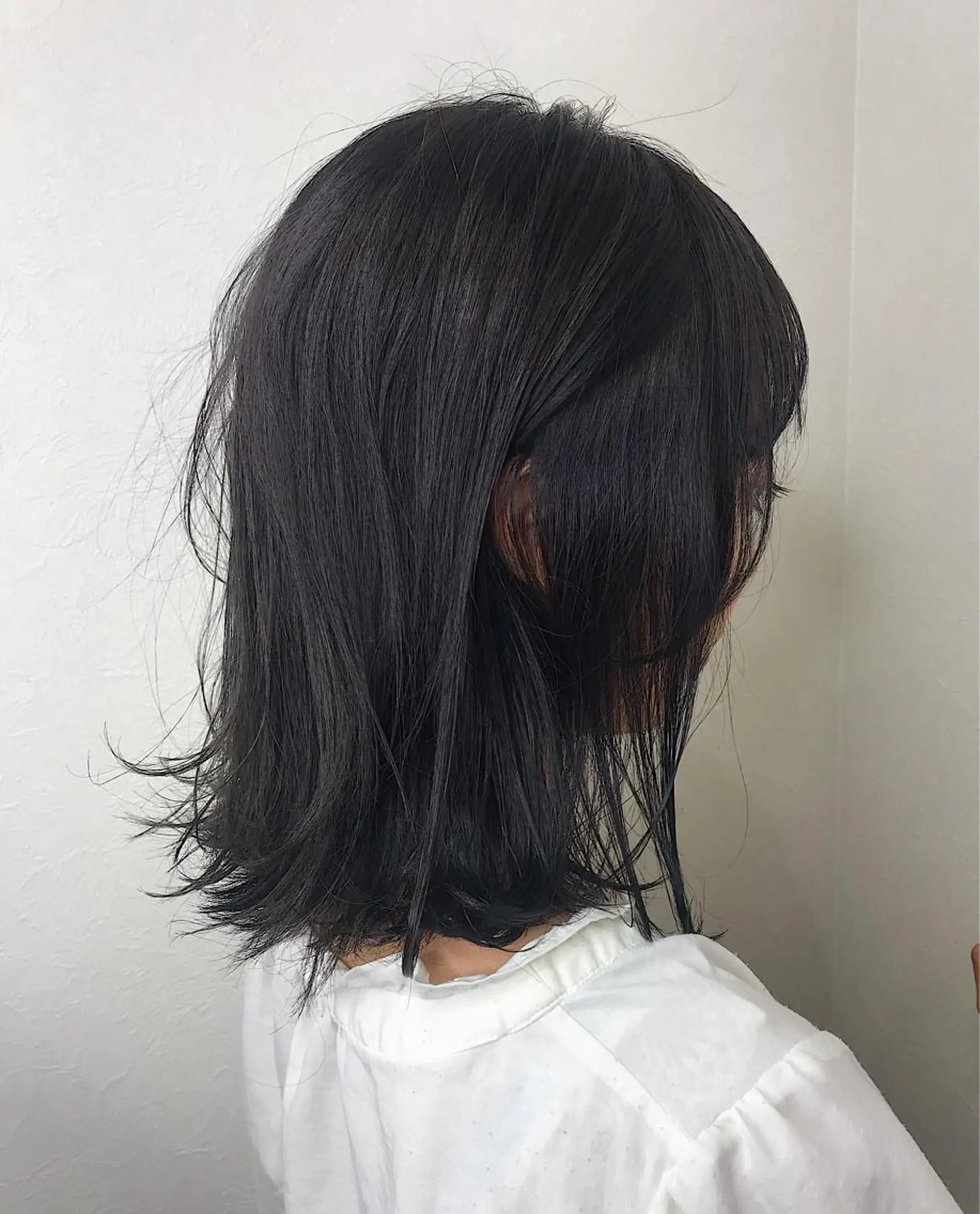 ミディアム カラー ディープラベンダー ラベンダーカラー ヘアカラー 柴田 祐輔のヘアスタイル