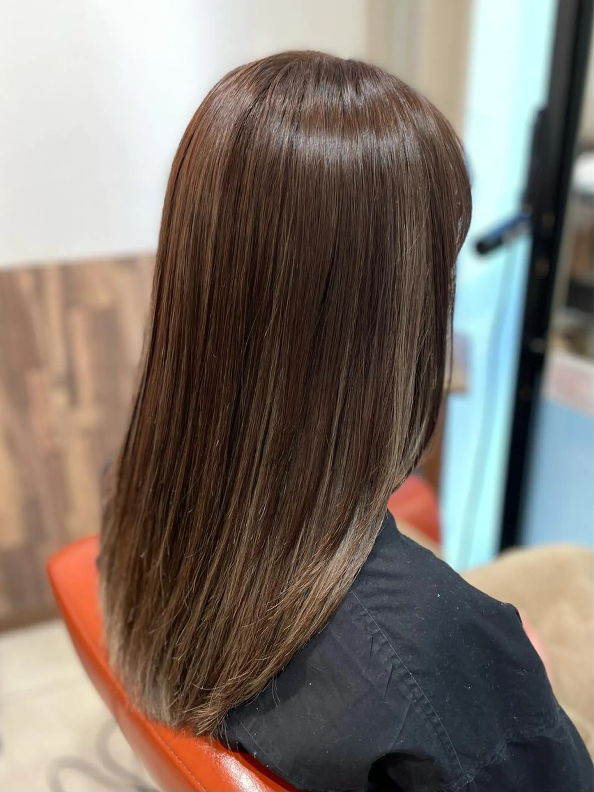 セミロング カラー 井上 武輝のヘアスタイル