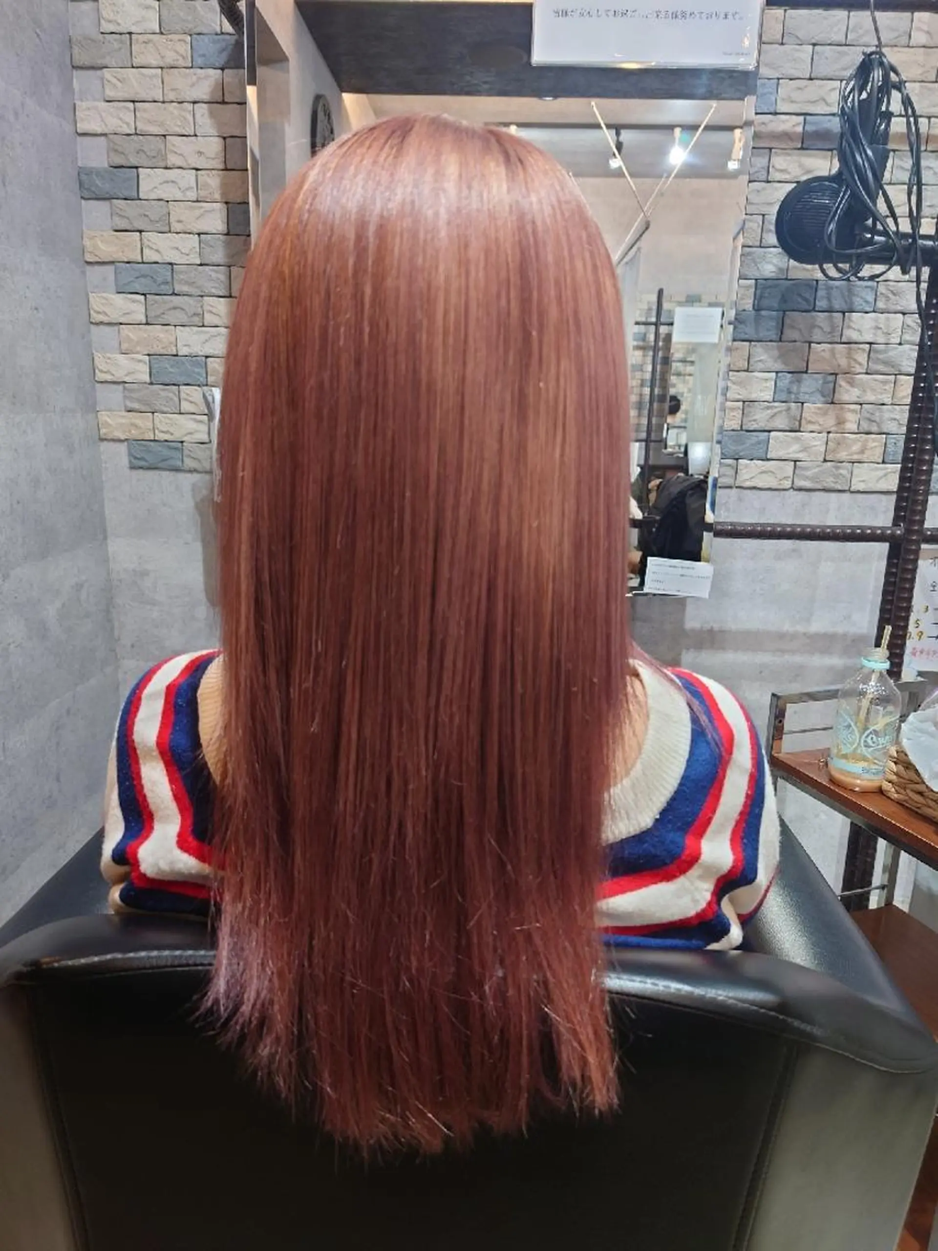 カラー ピンクカラー 浅野  勇貴のヘアスタイル