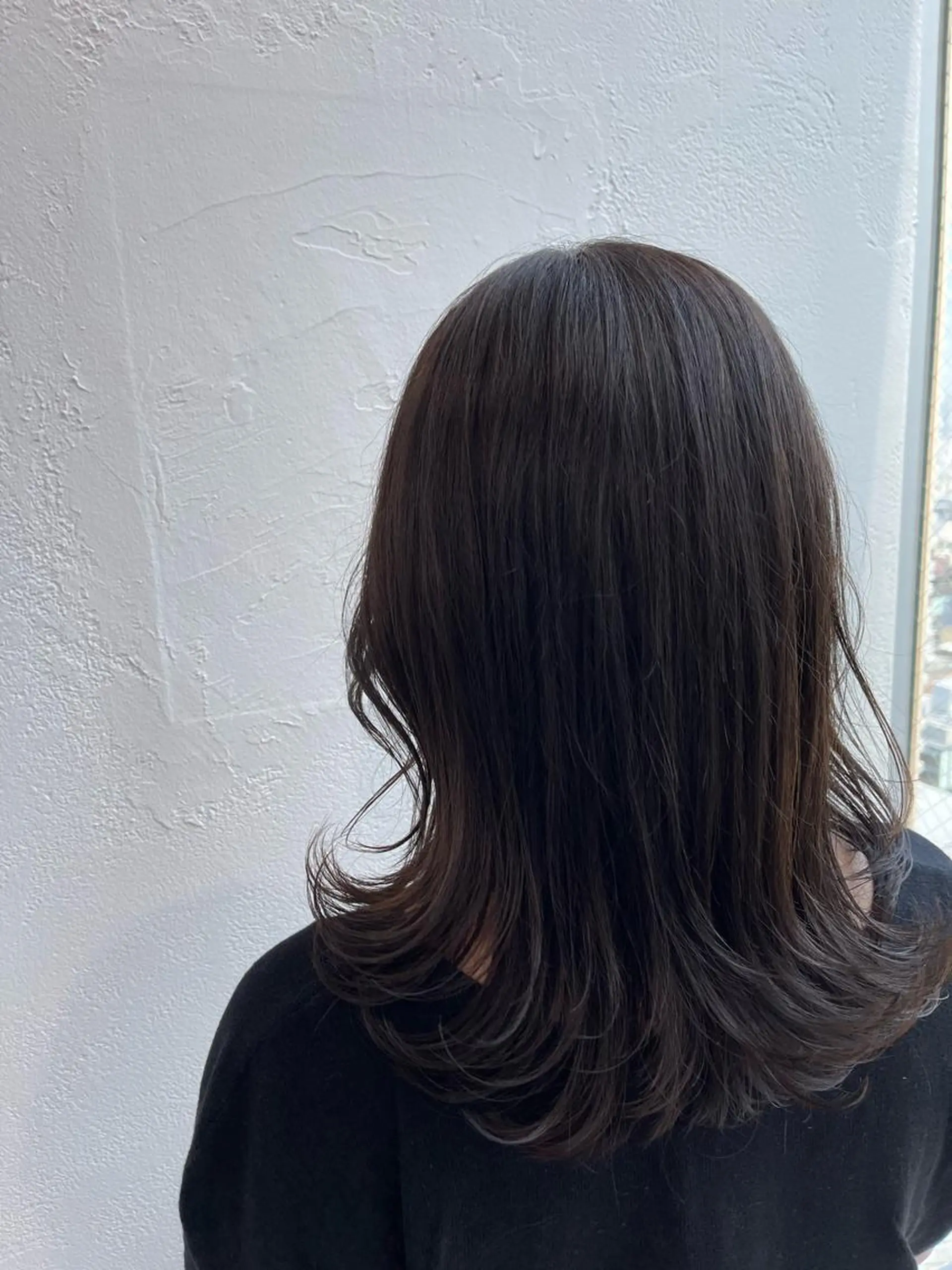 ミディアム ZA/ZA  AOYAMA所属・フェミニンスタイル/ 艶カラー/amiのヘアスタイル