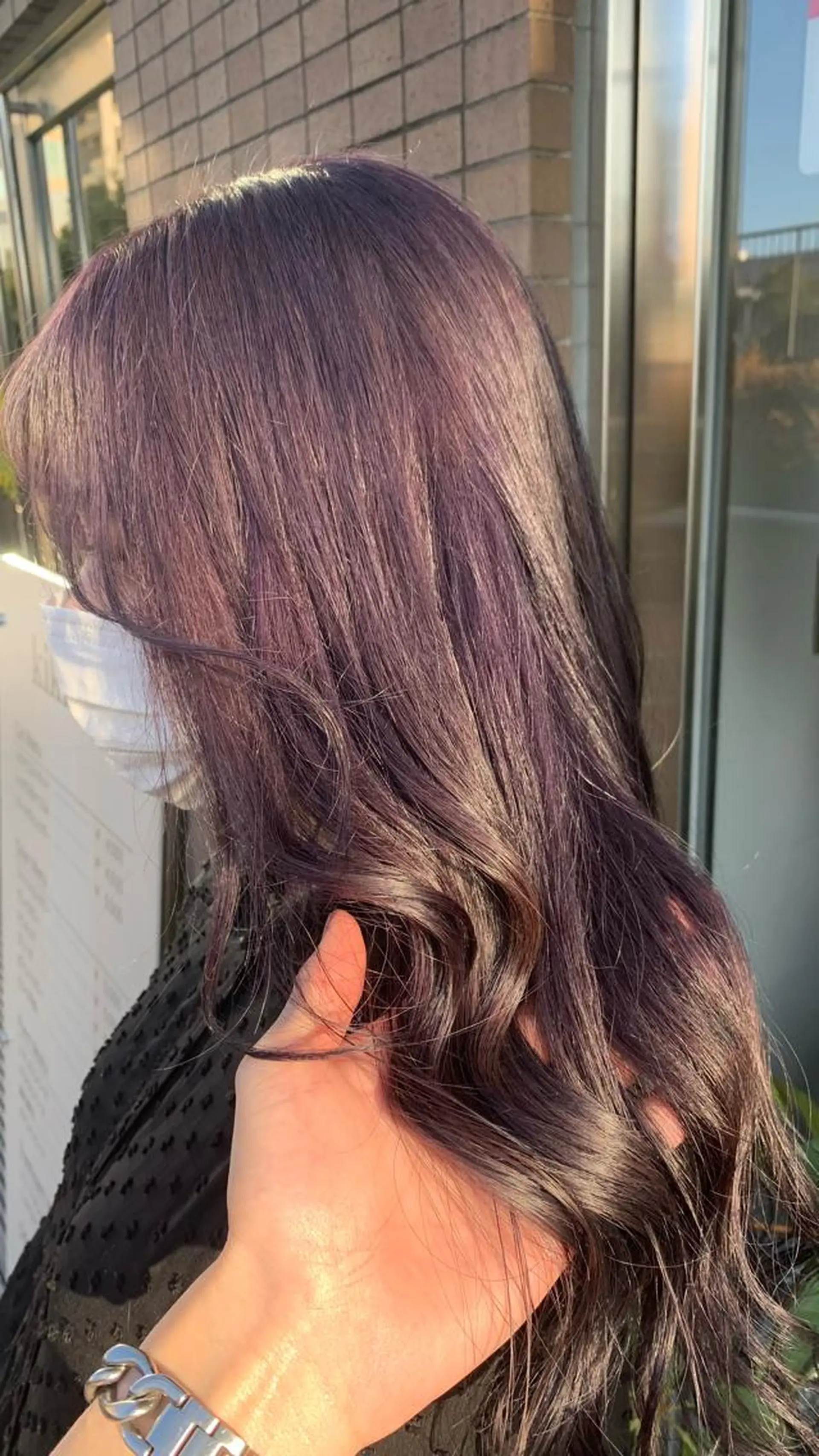 ロング カラー 🌈re-room EIKI🇰🇷のヘアスタイル