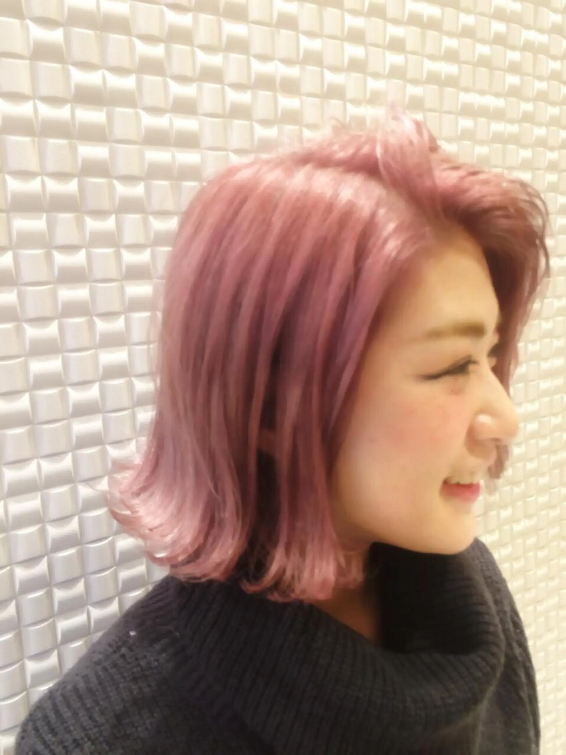 ショート カラー ヘアアレンジ ブリーチ 透明感カラー ピンクカラー ✨ハイクオリティ✨ 山本香也のヘアスタイル