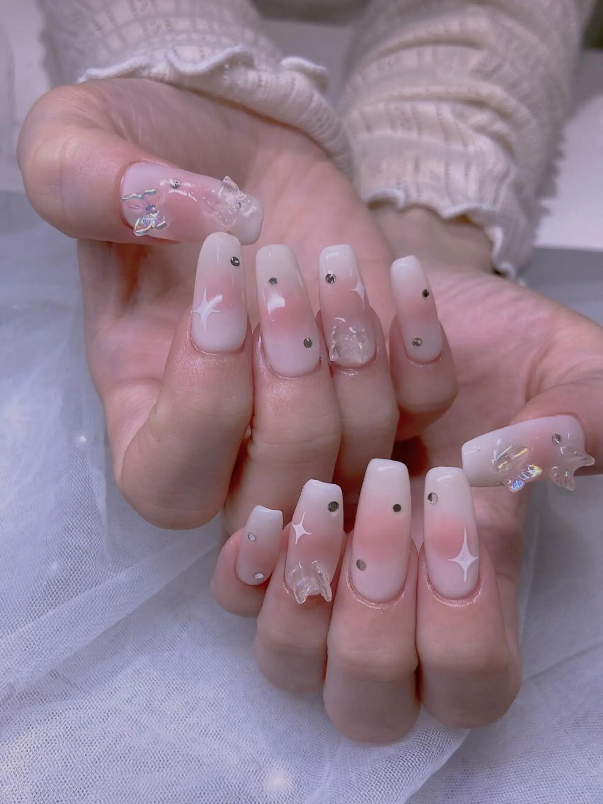 ネイル 長さだし専門店 M2　rikaのネイルデザイン