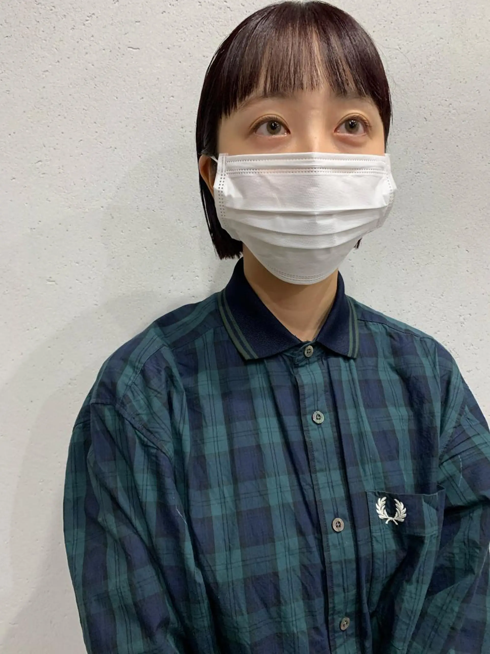 ショート カラー ボブパーマコテ巻き風 パーマNo1深江秀平のヘアスタイル