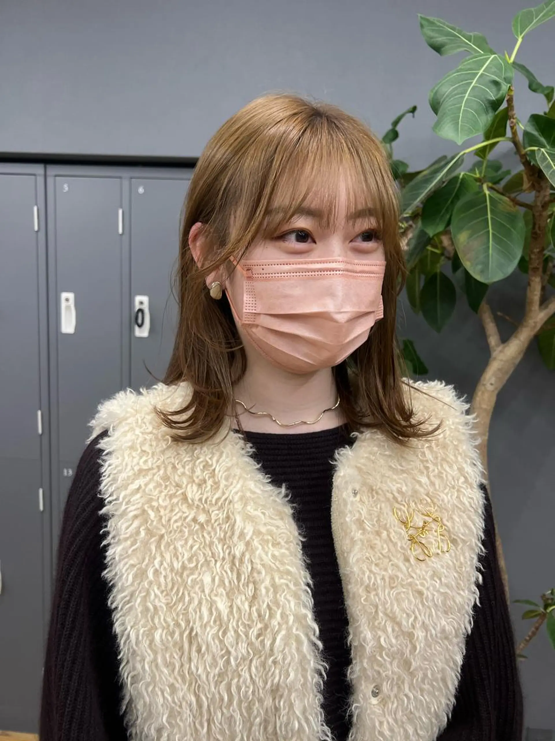 ミディアム 顔周りカット 🫧ふじたまゆ🫧 レイヤーカット✂︎のヘアスタイル