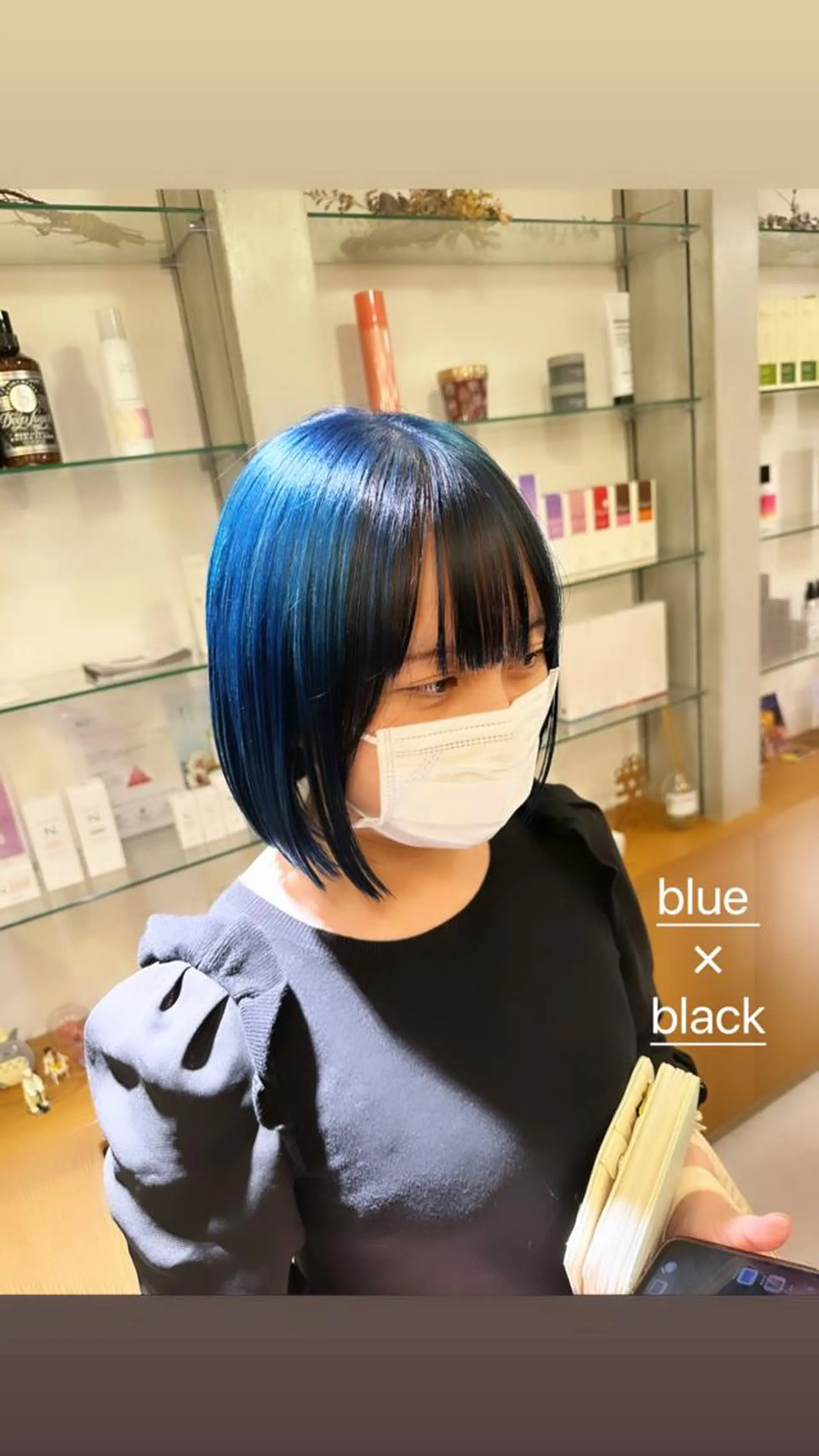 カラー カット ヘアカラー トリートメント リンダ所属・ボブ/ブリーチ /顔周り/すずきのヘアスタイル