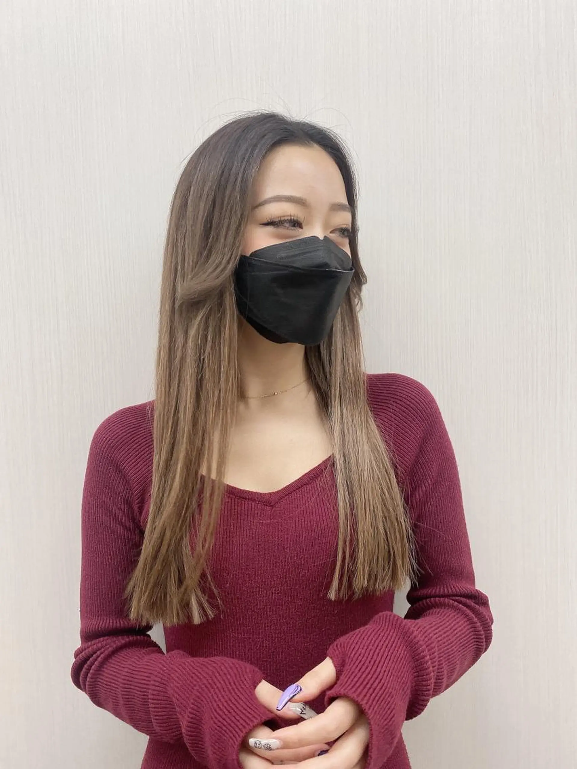 ロング エクステ エクステ 心斎橋ヘアカラー ブリーチmarinaのヘアスタイル