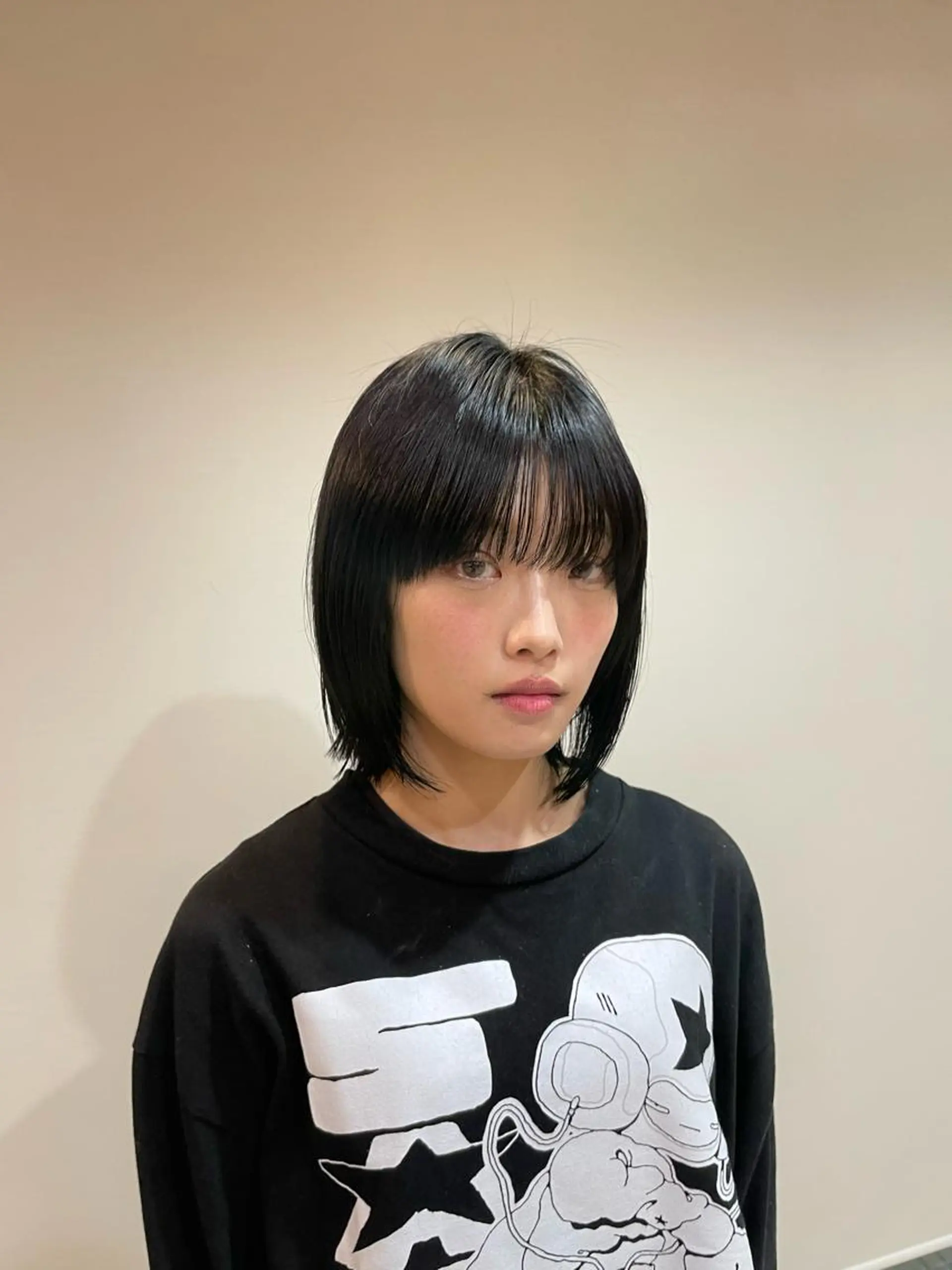 ミディアム カラー ハイトーンカラー Riku 西荻窪/メンズカットのヘアスタイル