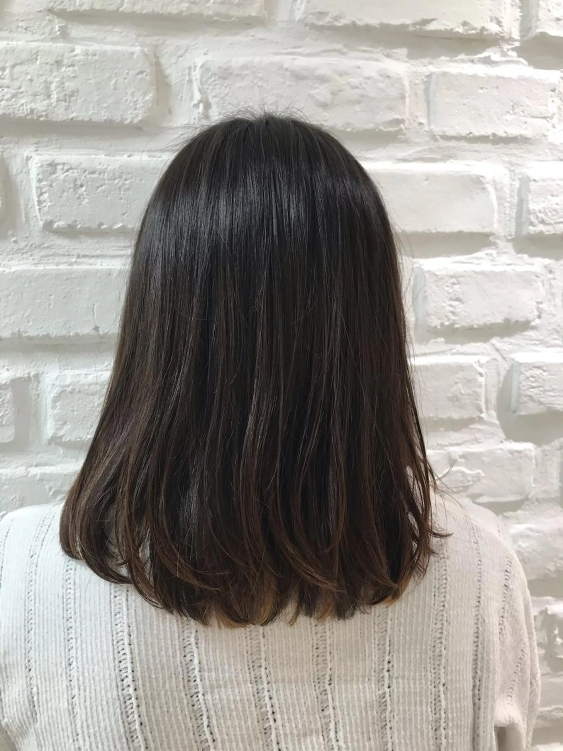 ミディアム 【暖色カラー特化】 中山由梨のヘアスタイル