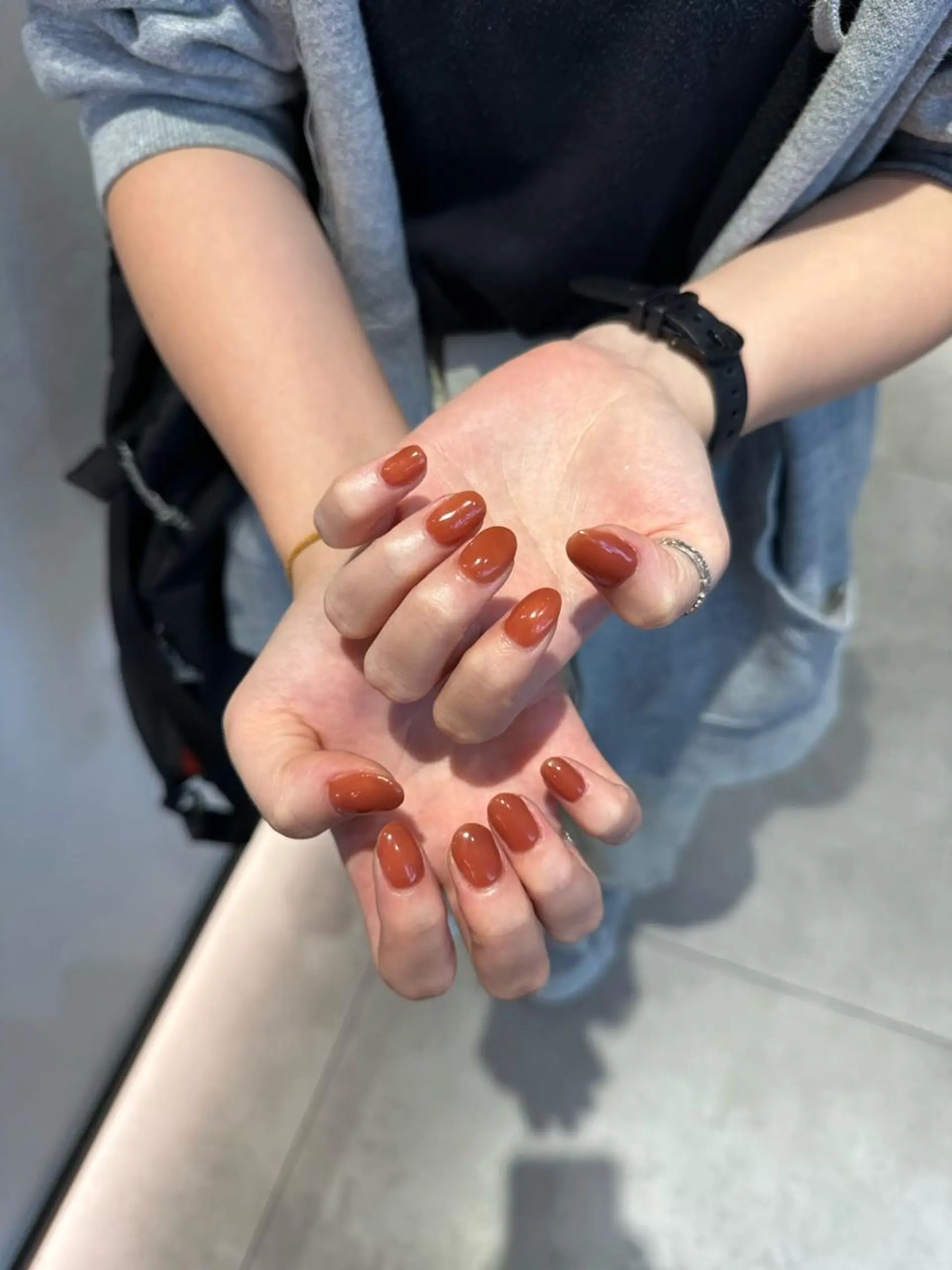 ネイル ハンドネイル 🎀韓国レイヤー特化 🎀ベージュ/ミクのヘアスタイル