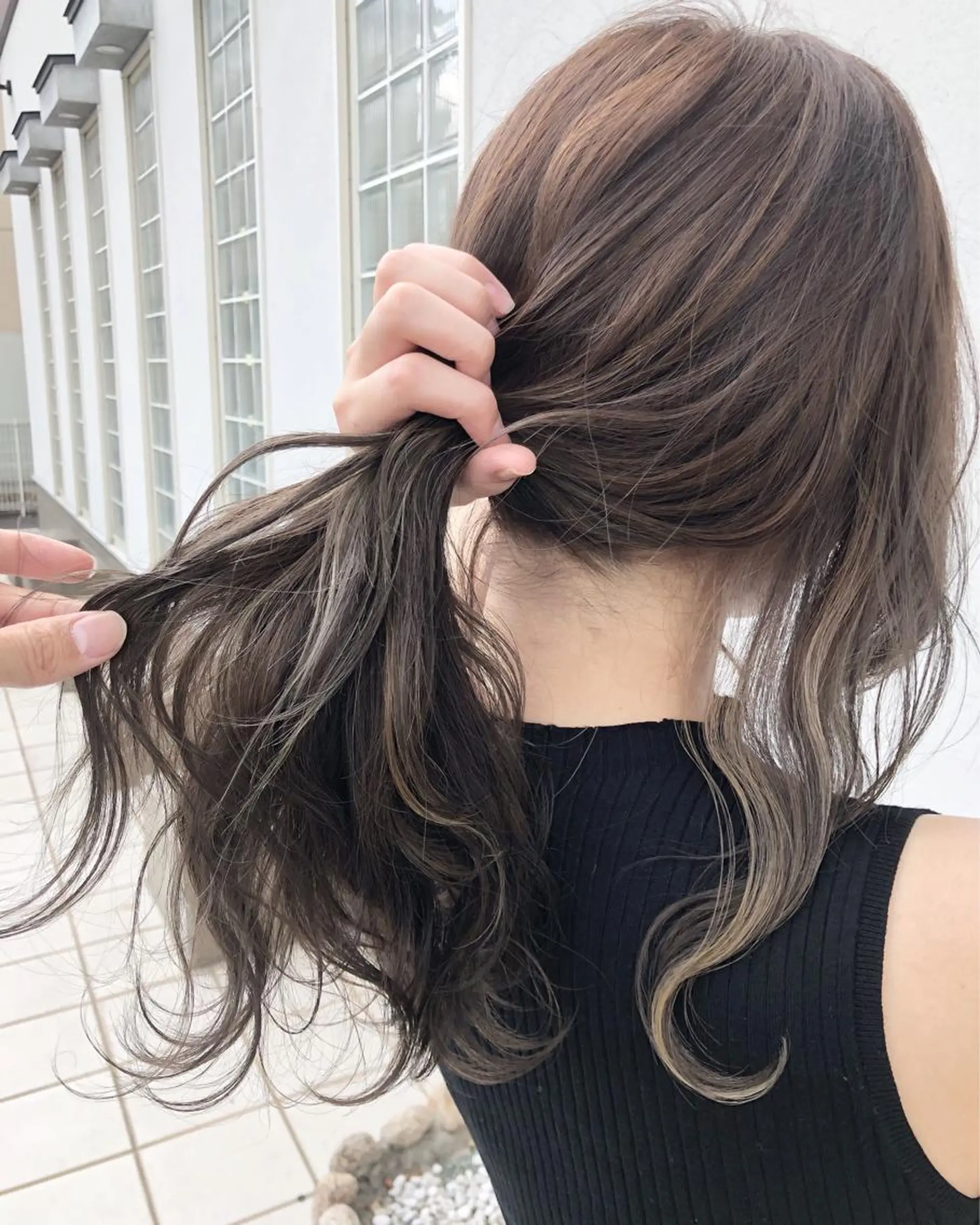 ミディアム 具志 正太のヘアスタイル