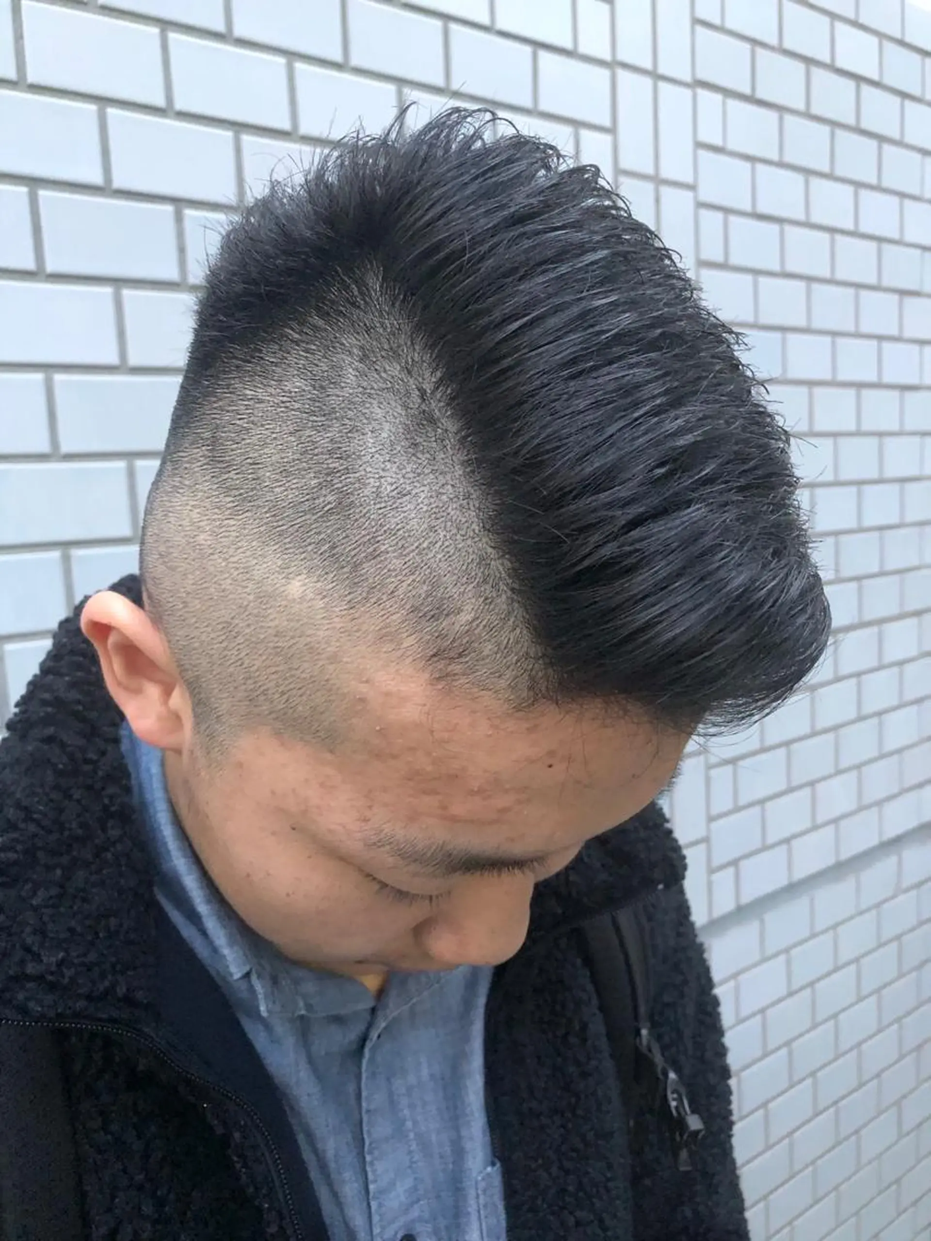 ショート メンズ フェードカット ショートヘア 韓国風メンズ/毛流れ ヘアなら須田龍世のヘアスタイル