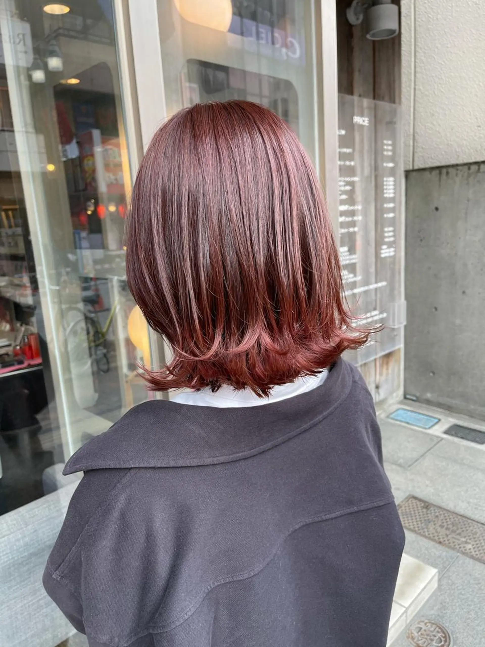 セミロング カラー ブラウンカラー ユナ🌙 nailのネイルデザイン