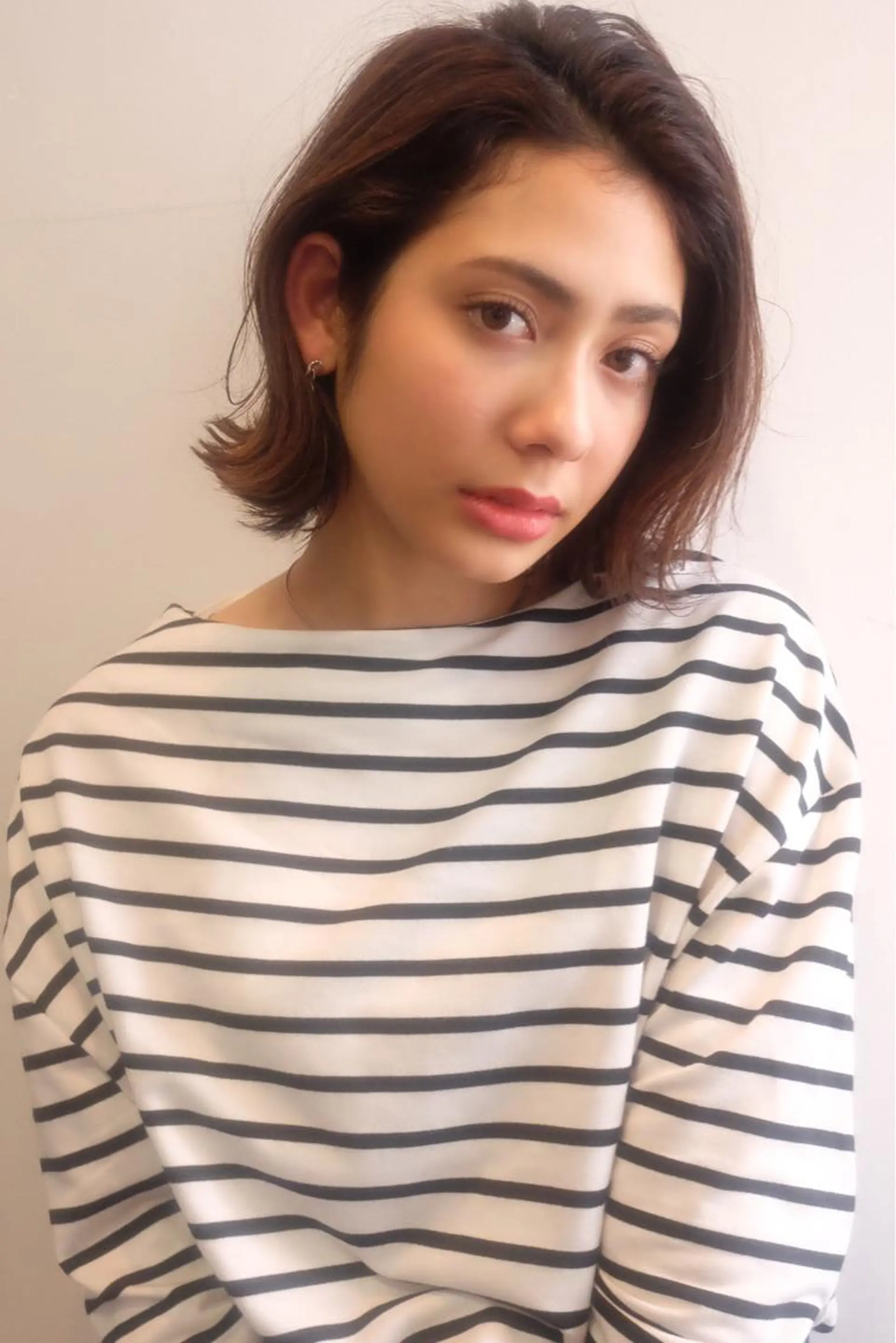 ミディアム 海外デザイン🇺🇸 石渡諒太のヘアスタイル