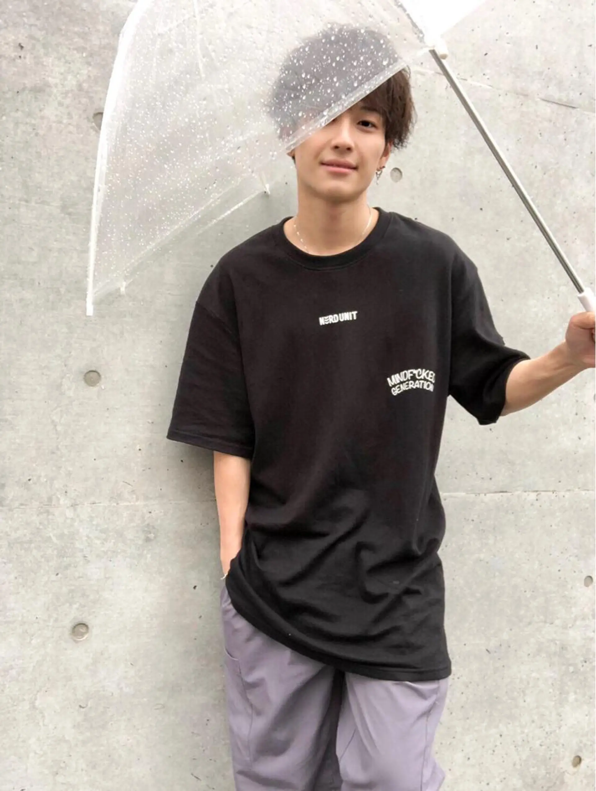 ミディアム カラー ヘアアレンジ ヘアカラー トリートメント ヘッドスパ ヘアセット ✨【公式】渋谷メンズ サロン BLUCK✨のヘアスタイル