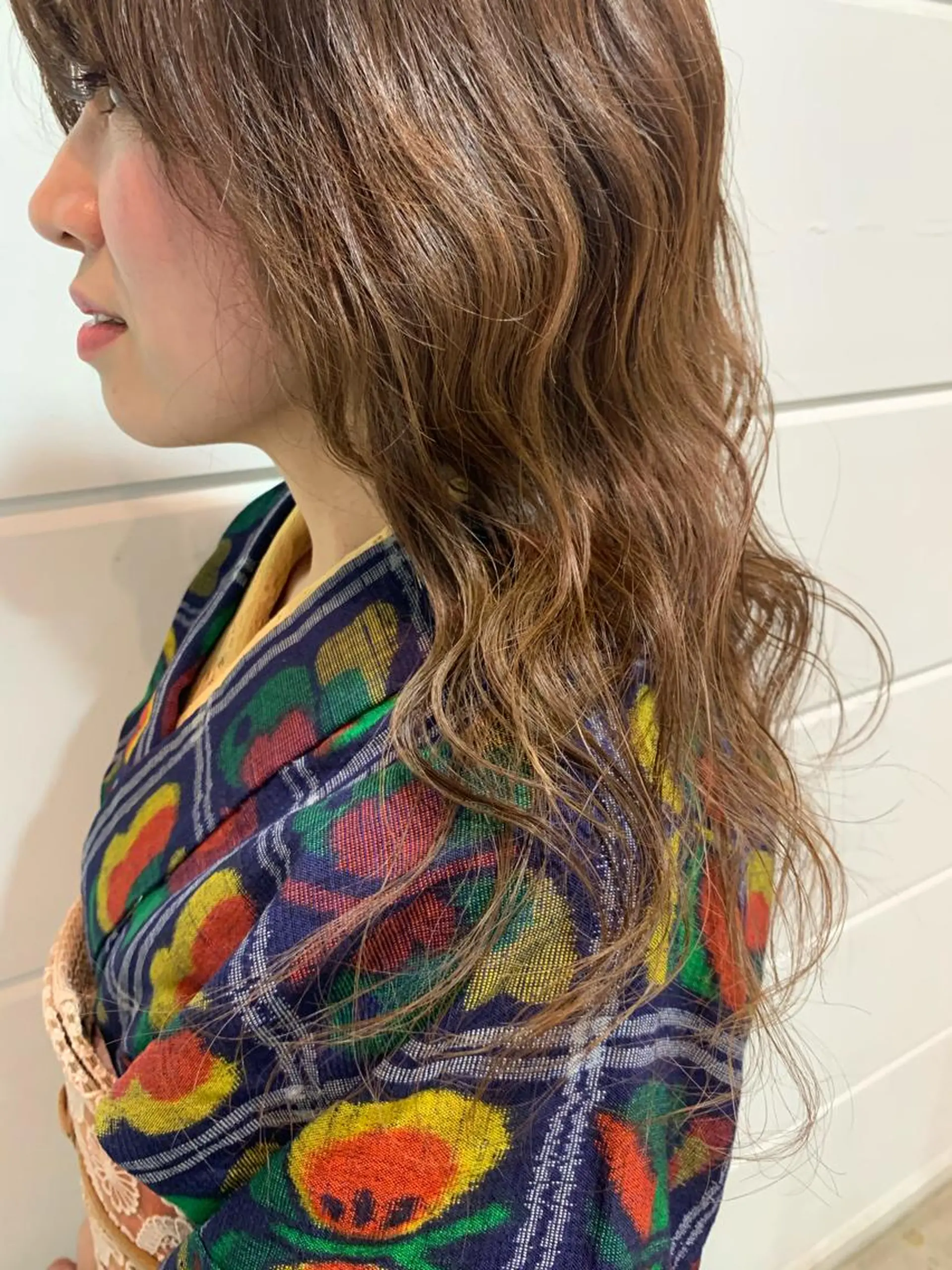 セミロング カラー まつ毛パーマ🐏 NANAMIのマツエク・マツパデザイン