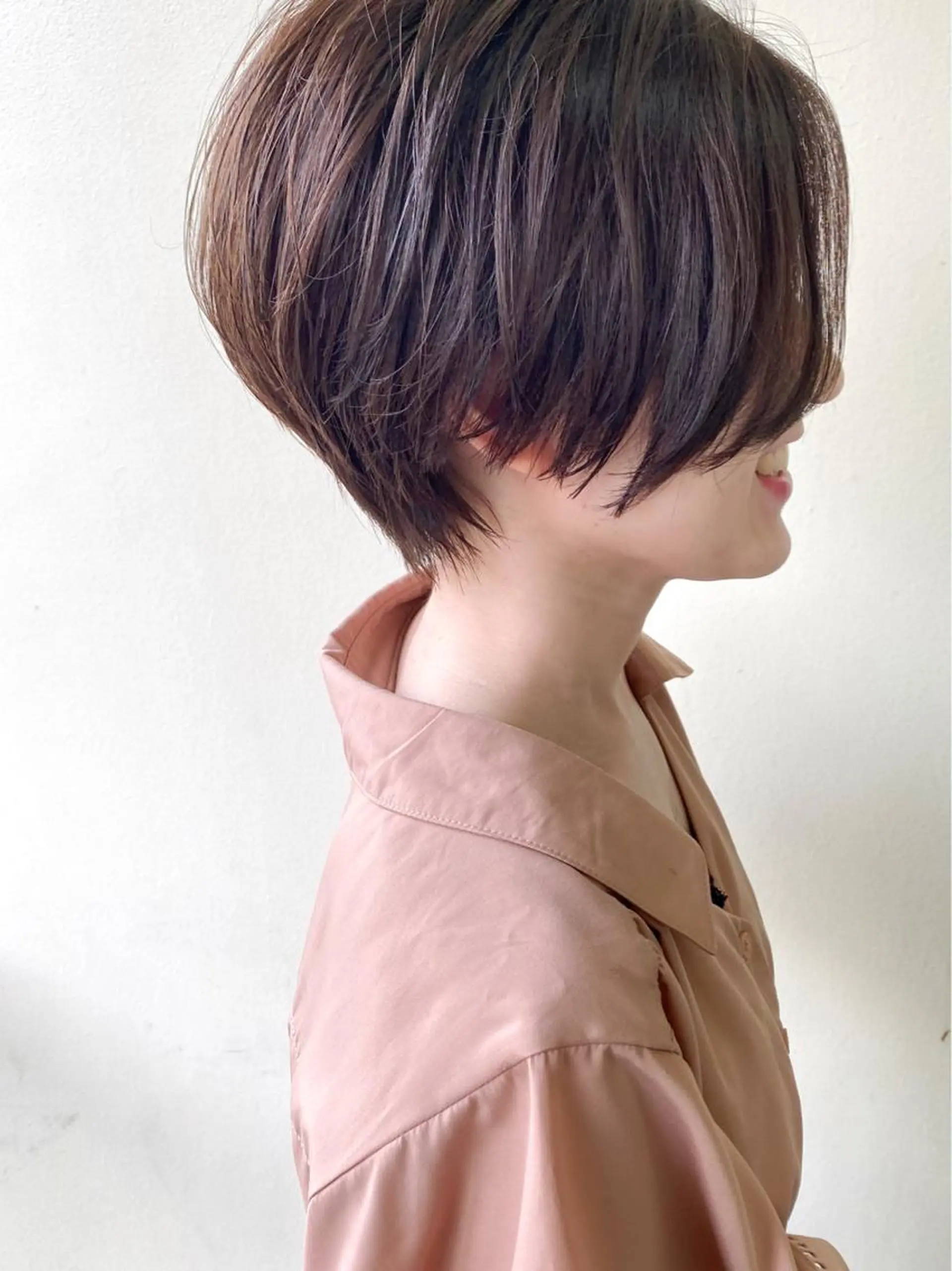 ショート ハンサムショート ショートヘア カット ヘアカラー トリートメント 韓国ヘア🇰🇷 SAYAのヘアスタイル