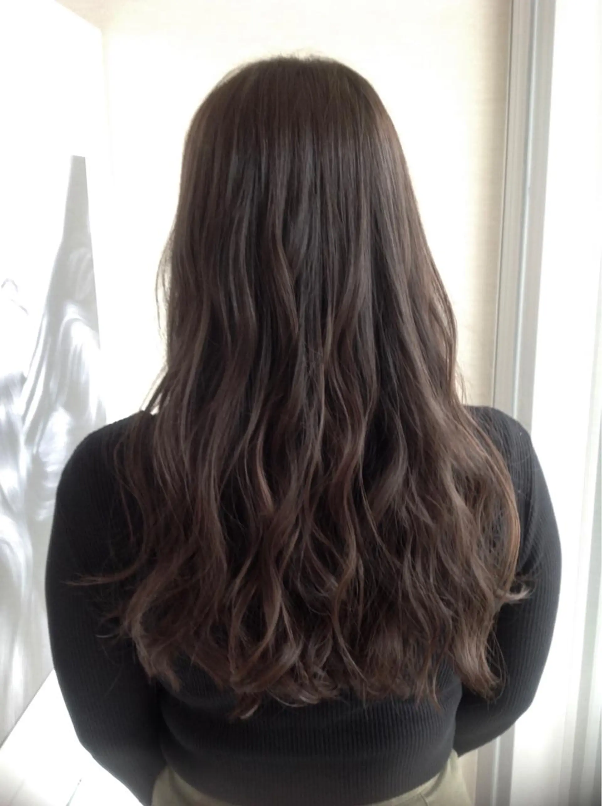 ロング カラー 透明感カラー イルミナカラー トリートメント エイジングケア特化 美容師✂️山崎竜二のヘアスタイル