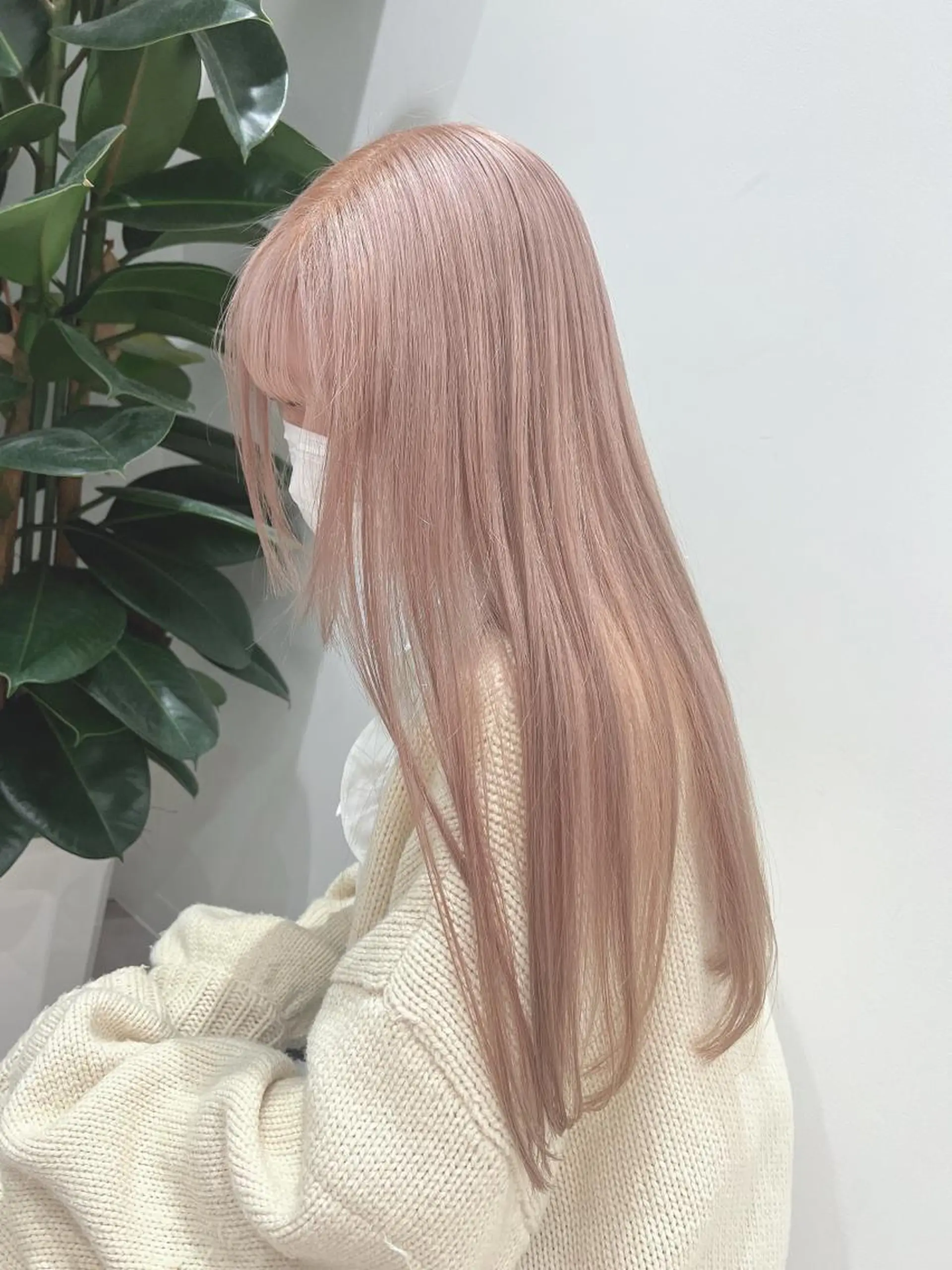 ロング カラー ベージュカラー ホワイトベージュ マツエクmarry池袋所属・マツエクモデル無料 marry 池袋秦のマツエク・マツパデザイン