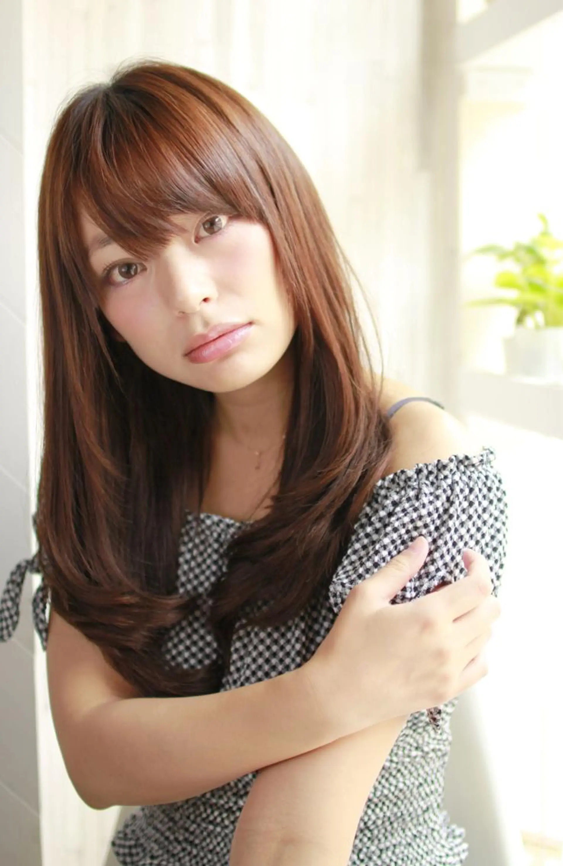 ロング 縮毛矯正 🌼🍀elu高 橋康太郎🍀🌼のヘアスタイル