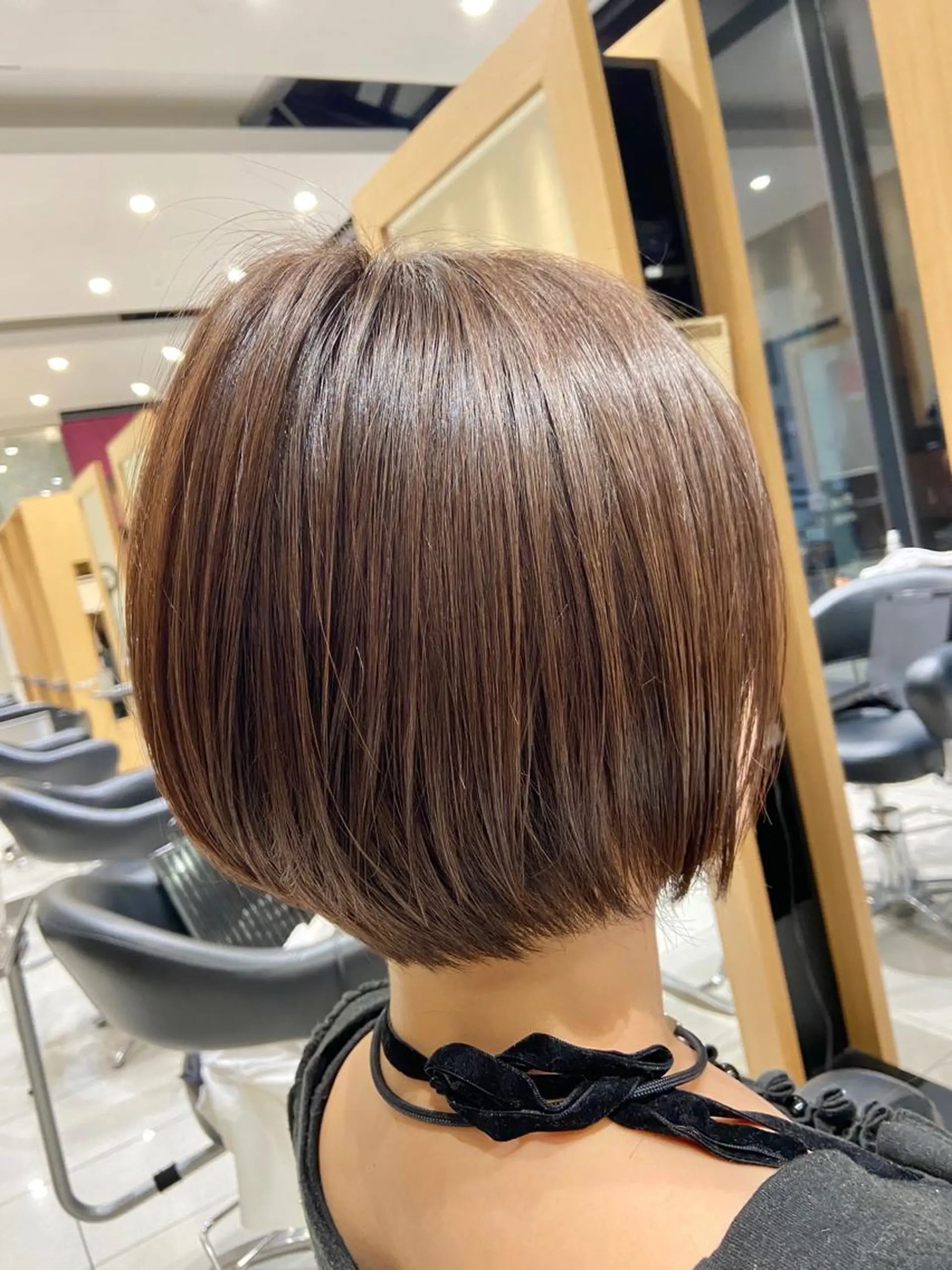 ショート ショート白髪染め無料 ／河瀬謙介のヘアスタイル