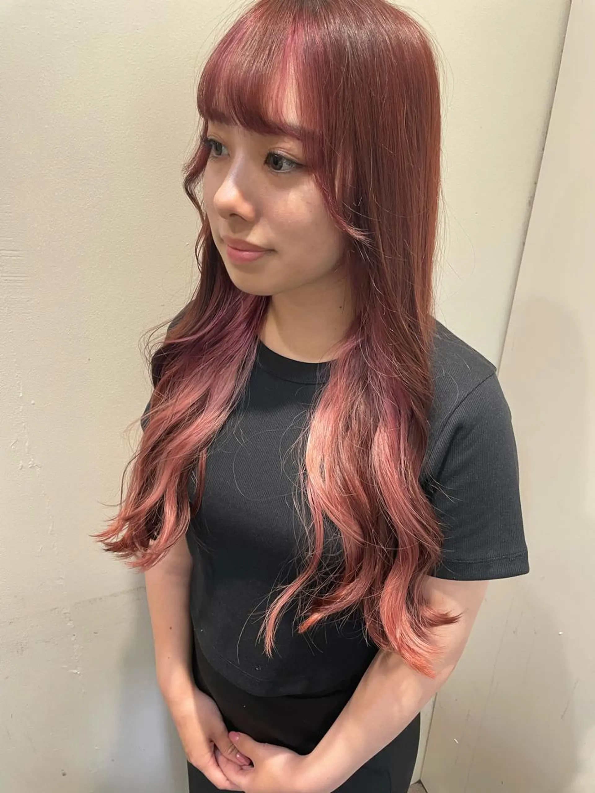 ロング カラー ブリーチ ブロンド ケアブリーチ デザインカラー ハイライトカラー ヘアカラー トリートメント 羽田翔大/ブリーチ/ ボブカット/店長のヘアスタイル