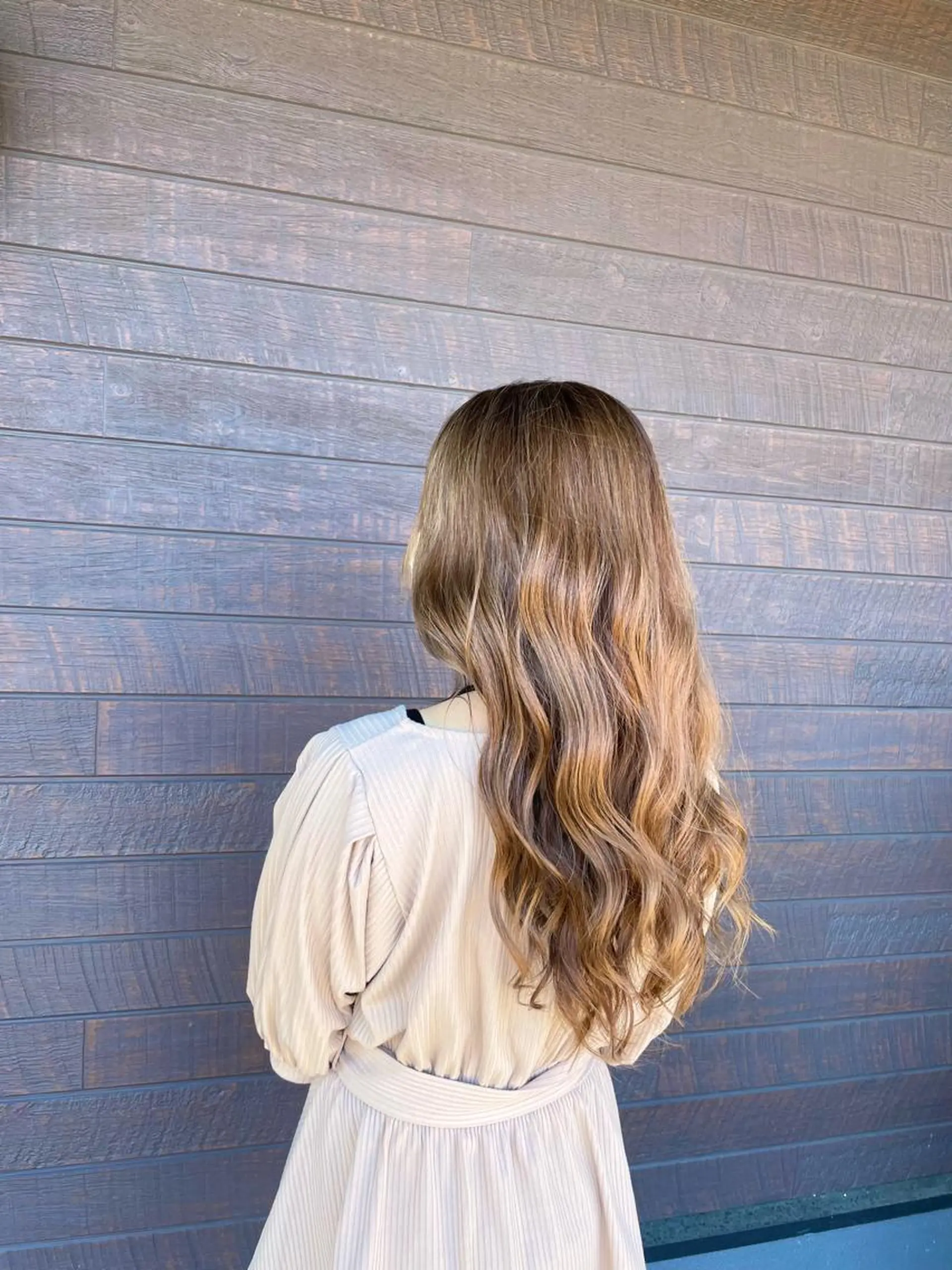 セミロング 太白区白髪ぼかし/ ボブカット/千葉達人のヘアスタイル