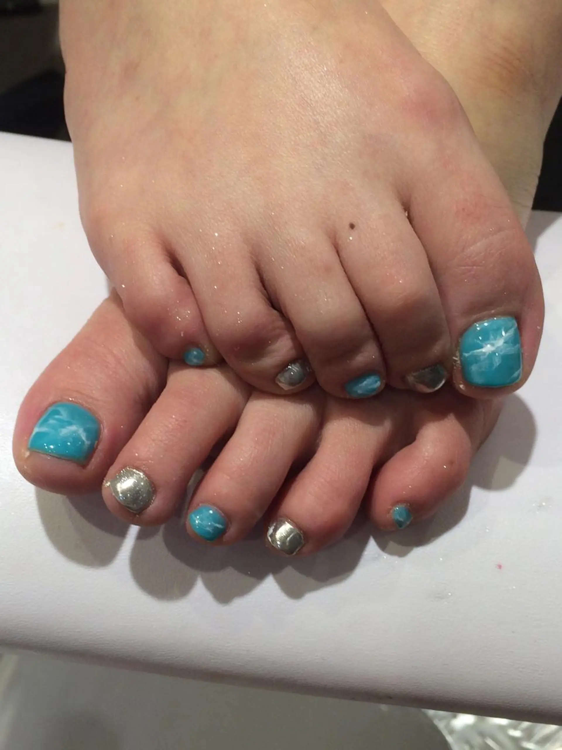 ネイル フットネイル M nail はやまうららのネイルデザイン