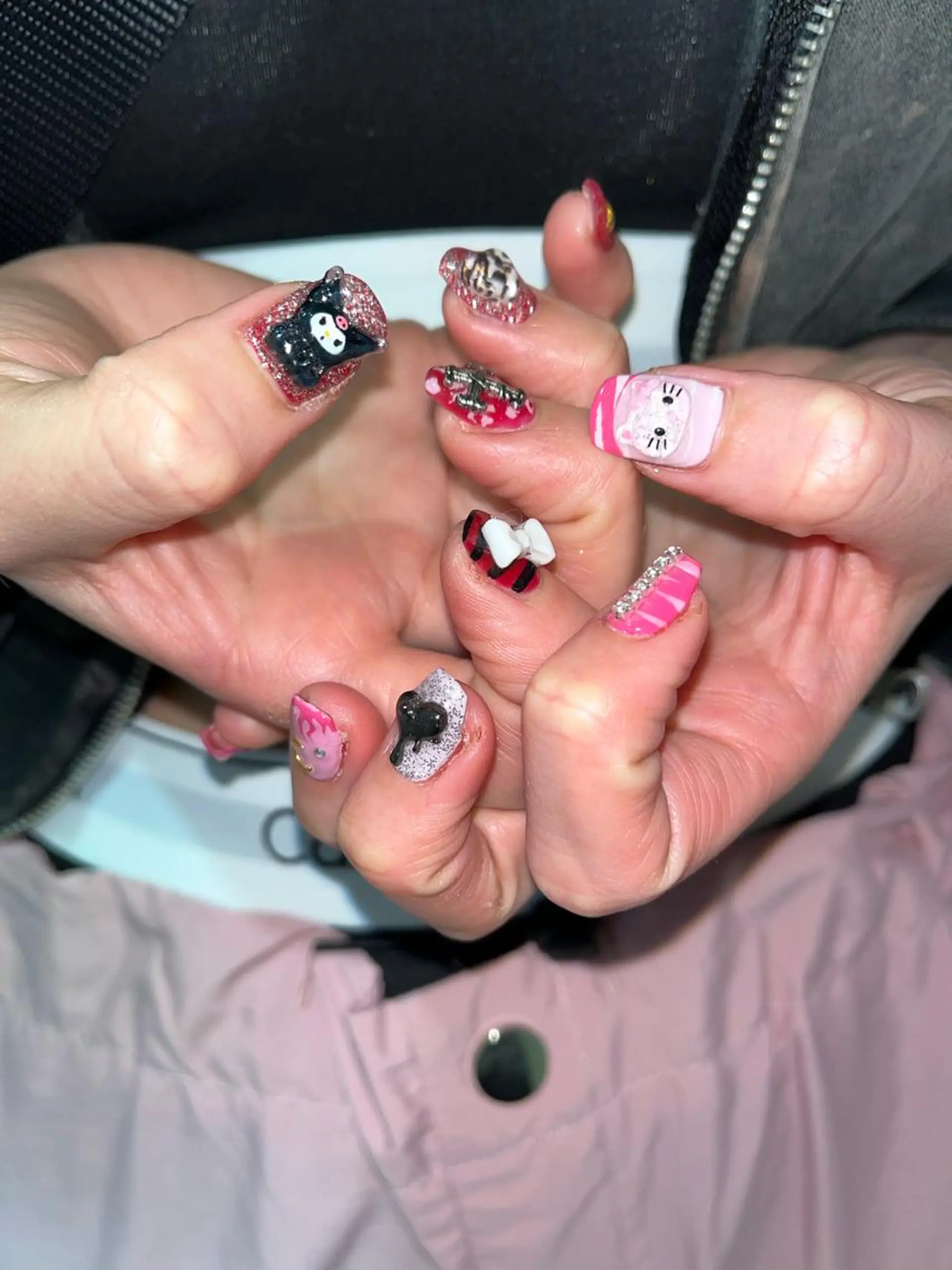 ネイル 海外girl🤎 透明感ベージュmaoのヘアスタイル