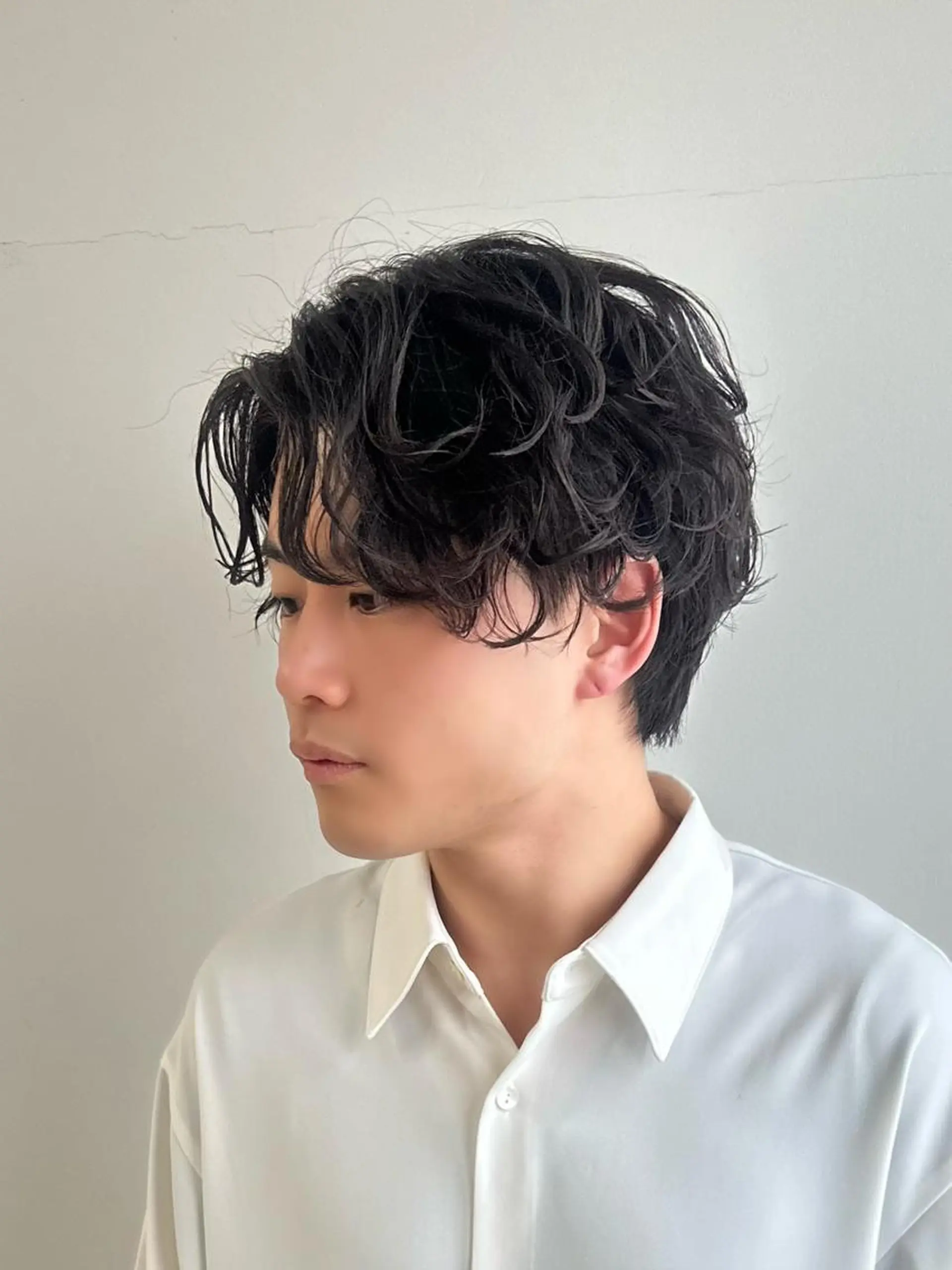 パーマ メンズ 京都韓国ヘア🇰🇷 /髪質改善/透カラーのヘアスタイル