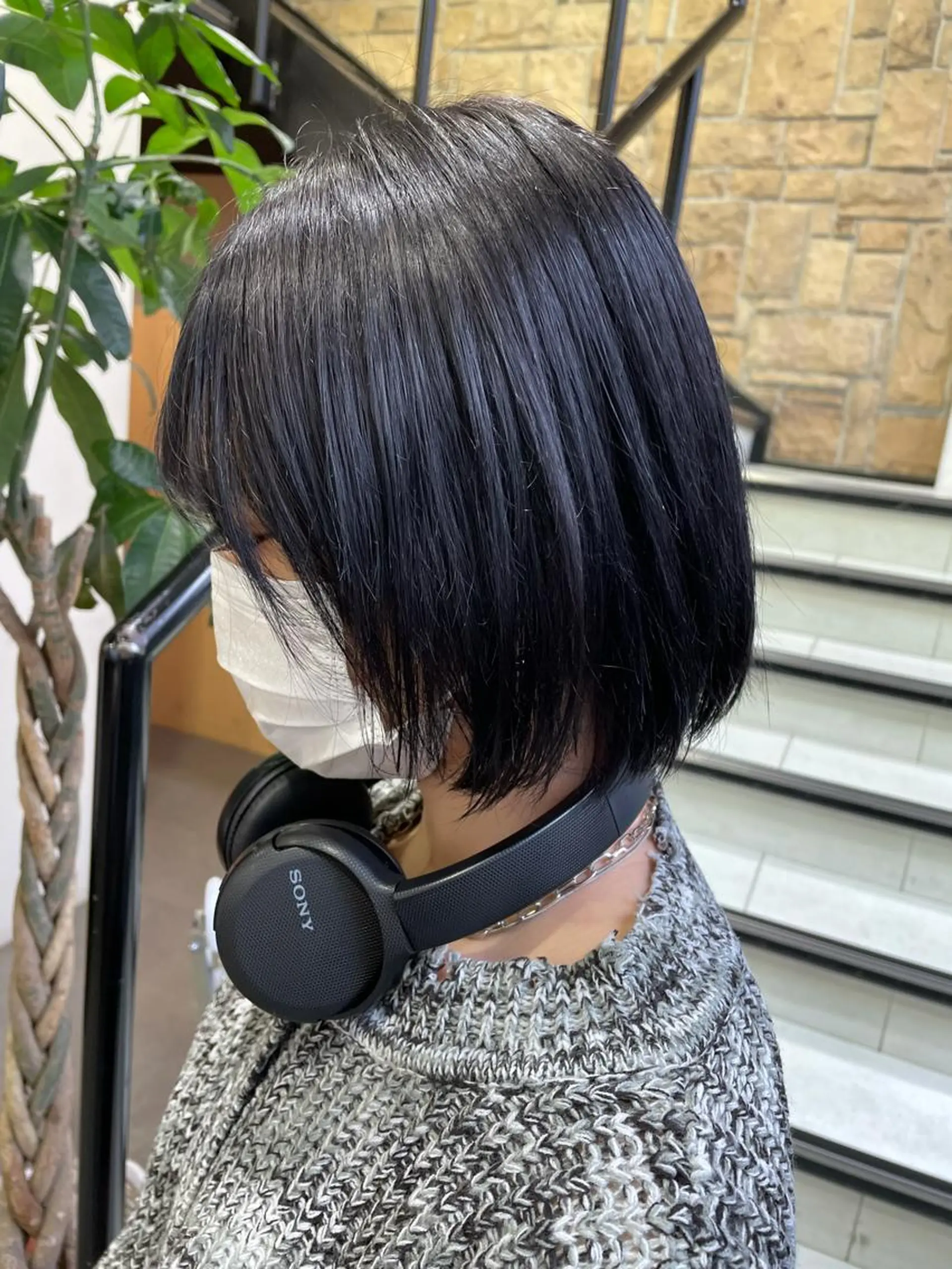 ミディアム 艶髪カラー🫧 髪質改善🪽萩原のヘアスタイル