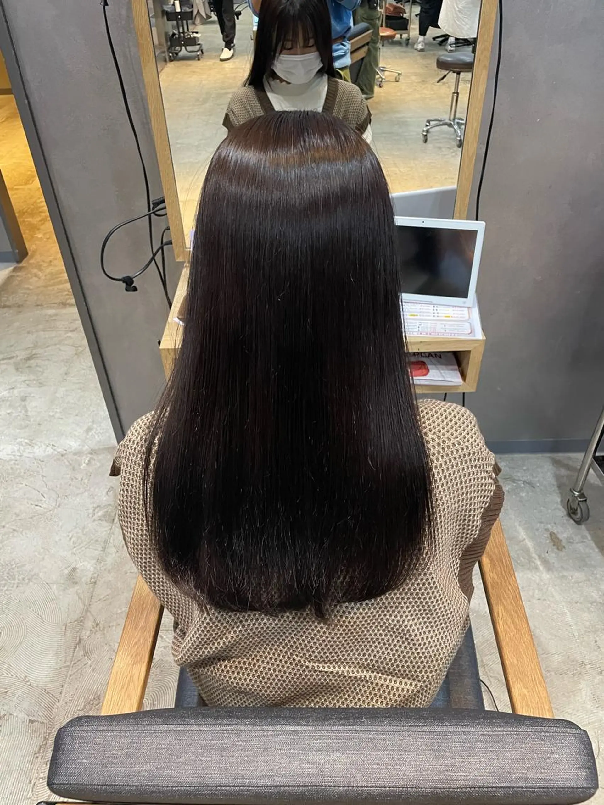 ロング 上村 颯のヘアスタイル