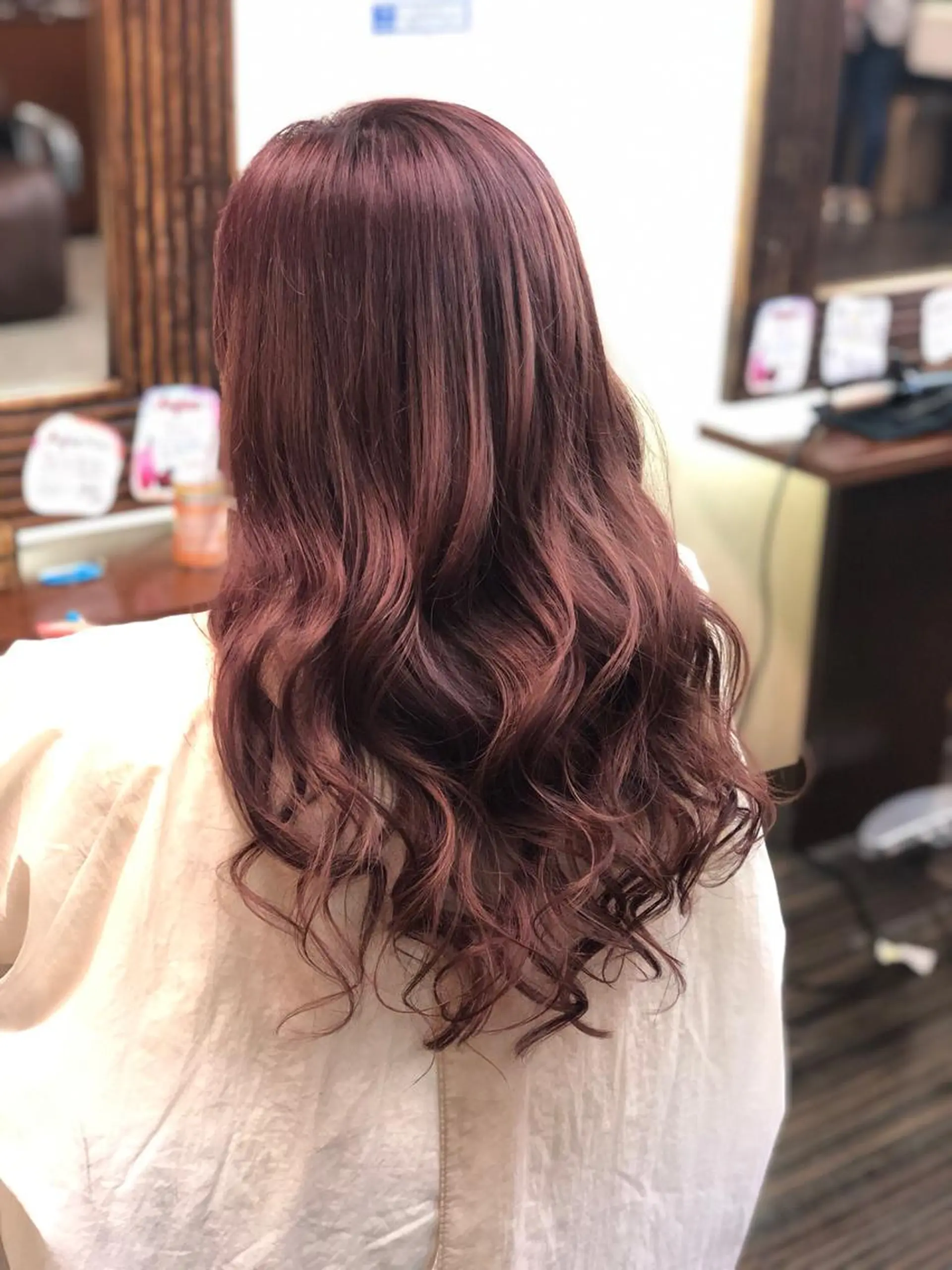 ロング カラー ヘアカラー トリートメント 加藤 瑠美のヘアスタイル