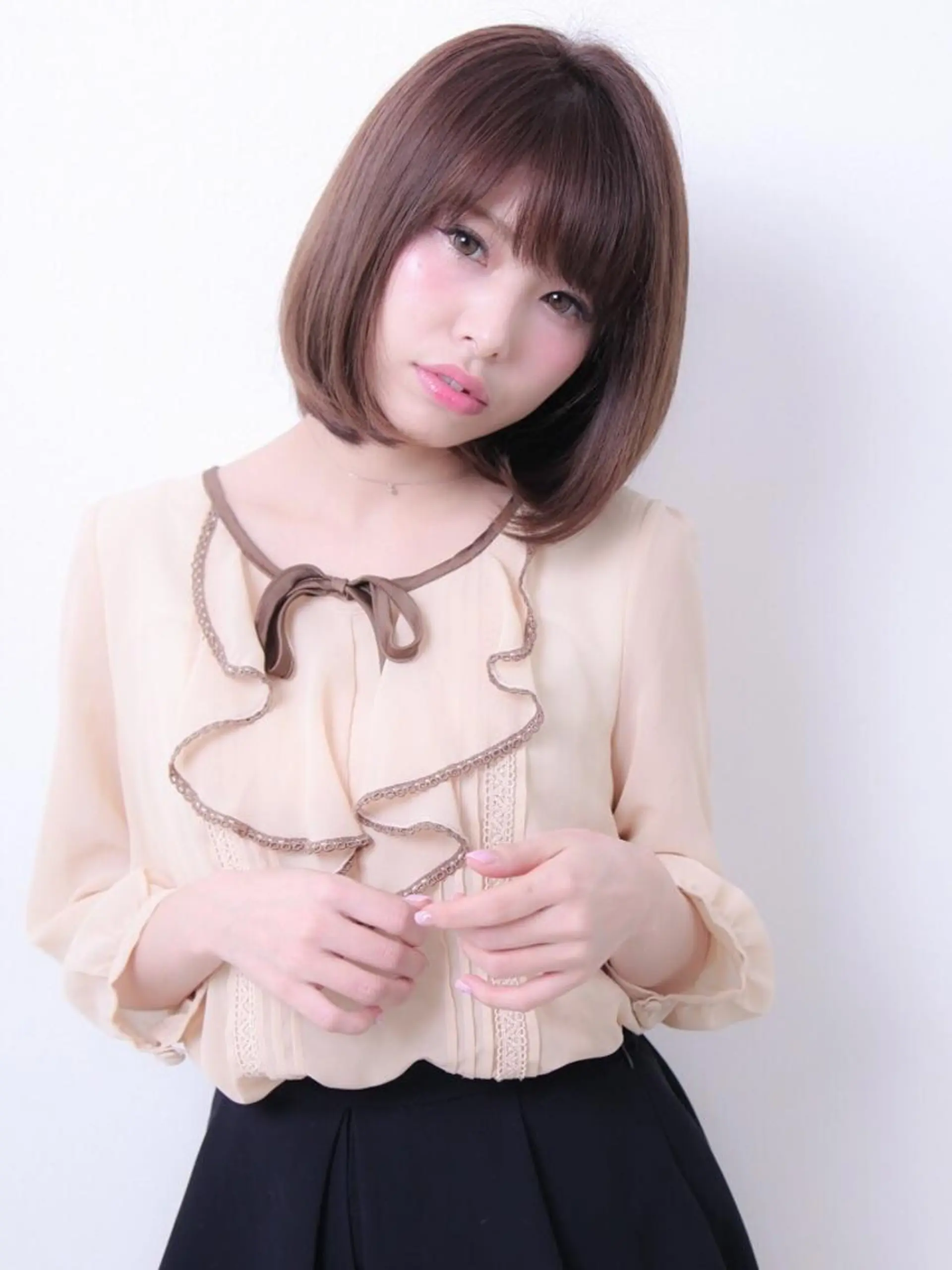 ショート ボブ 中林 由佳のヘアスタイル