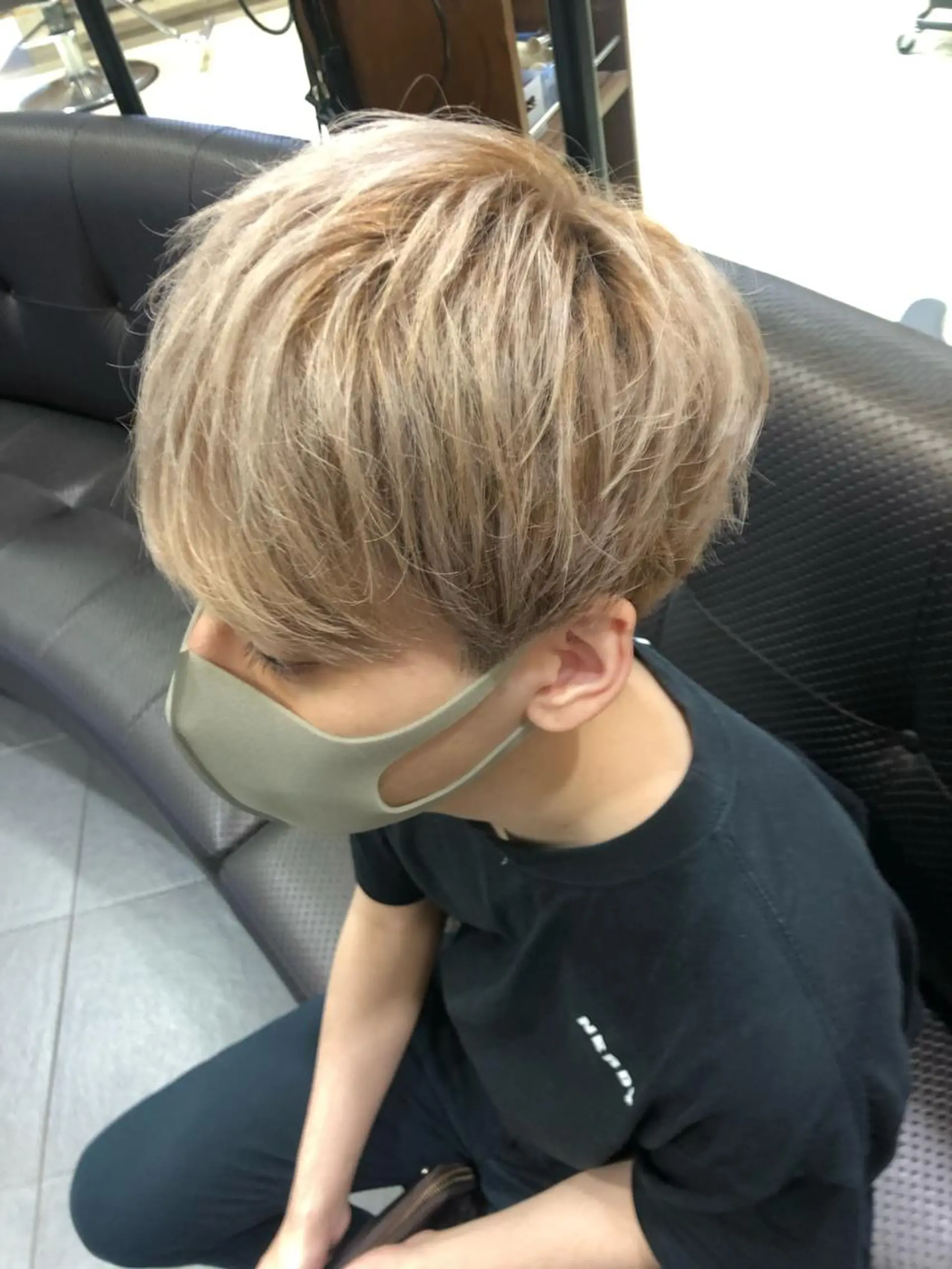 ショート パーマ メンズ チャンモリパーマ/韓 国/Minami🦋のヘアスタイル