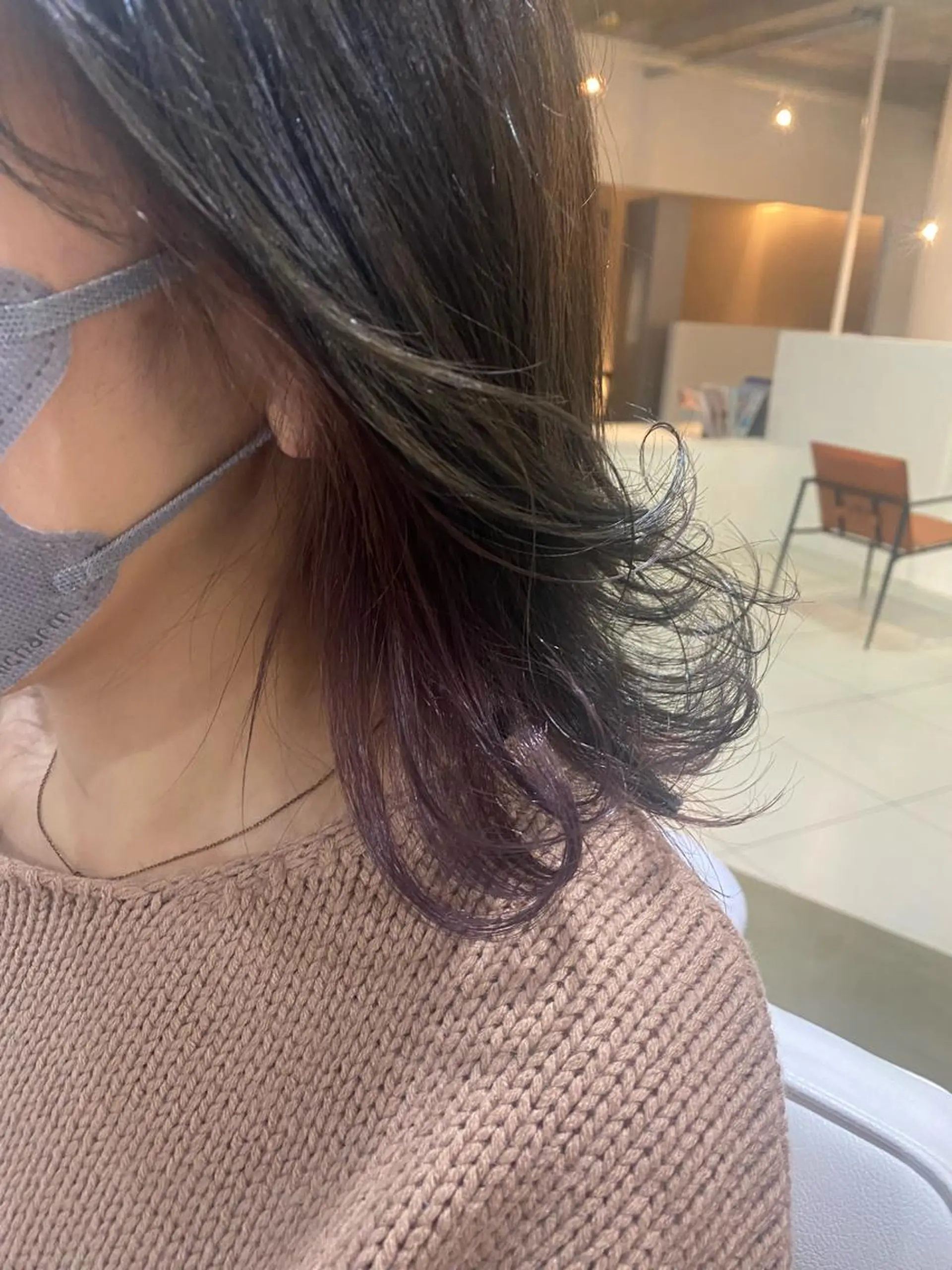 ミディアム I nagiのヘアスタイル