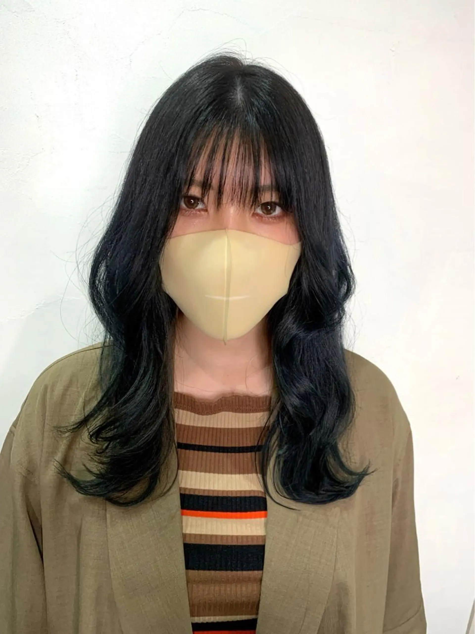 ロング レイヤーカット ヘアカラー LITTLE _KATOのヘアスタイル