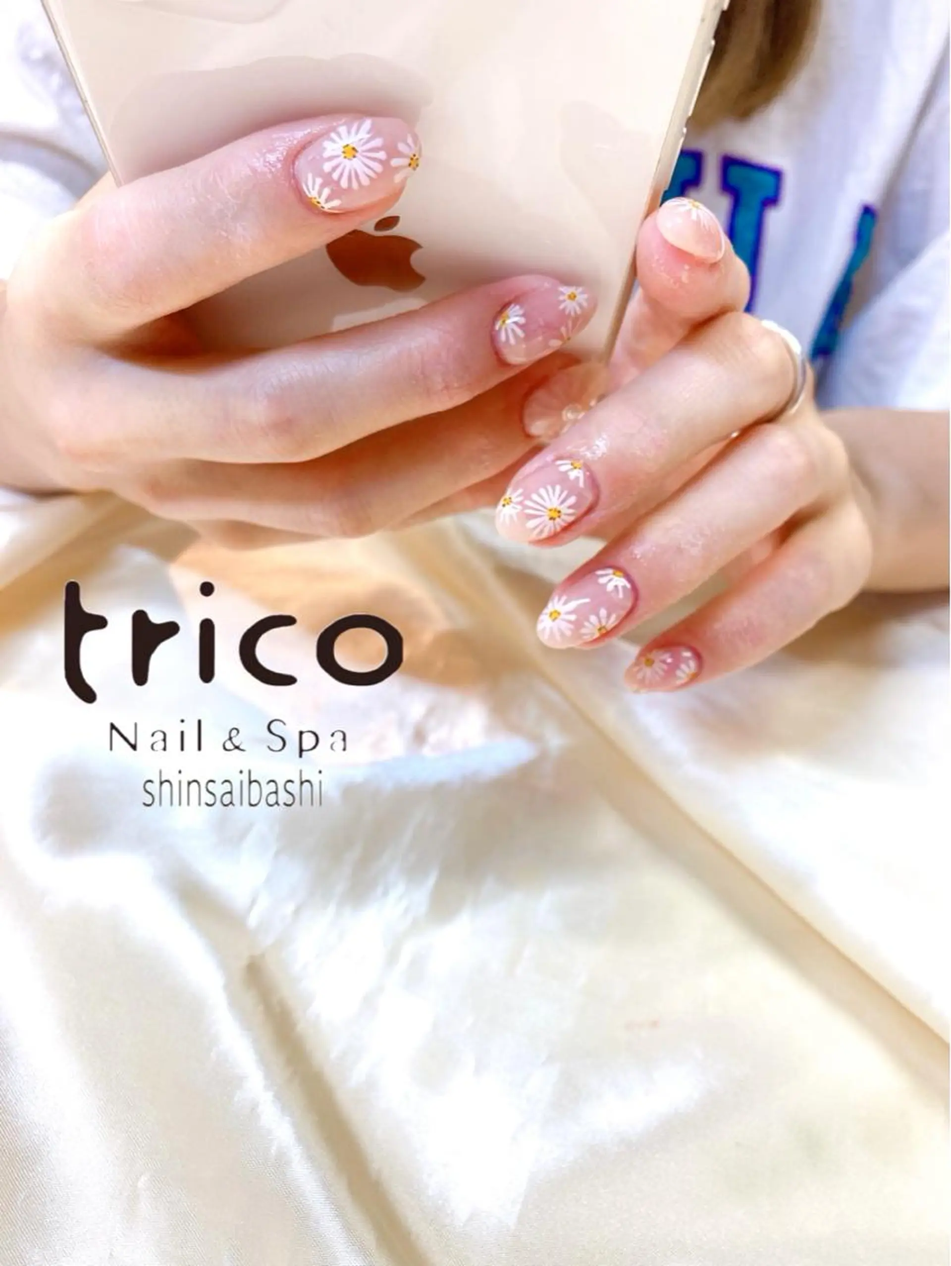 ネイル フラワーネイル 竹本 恵美のネイルデザイン