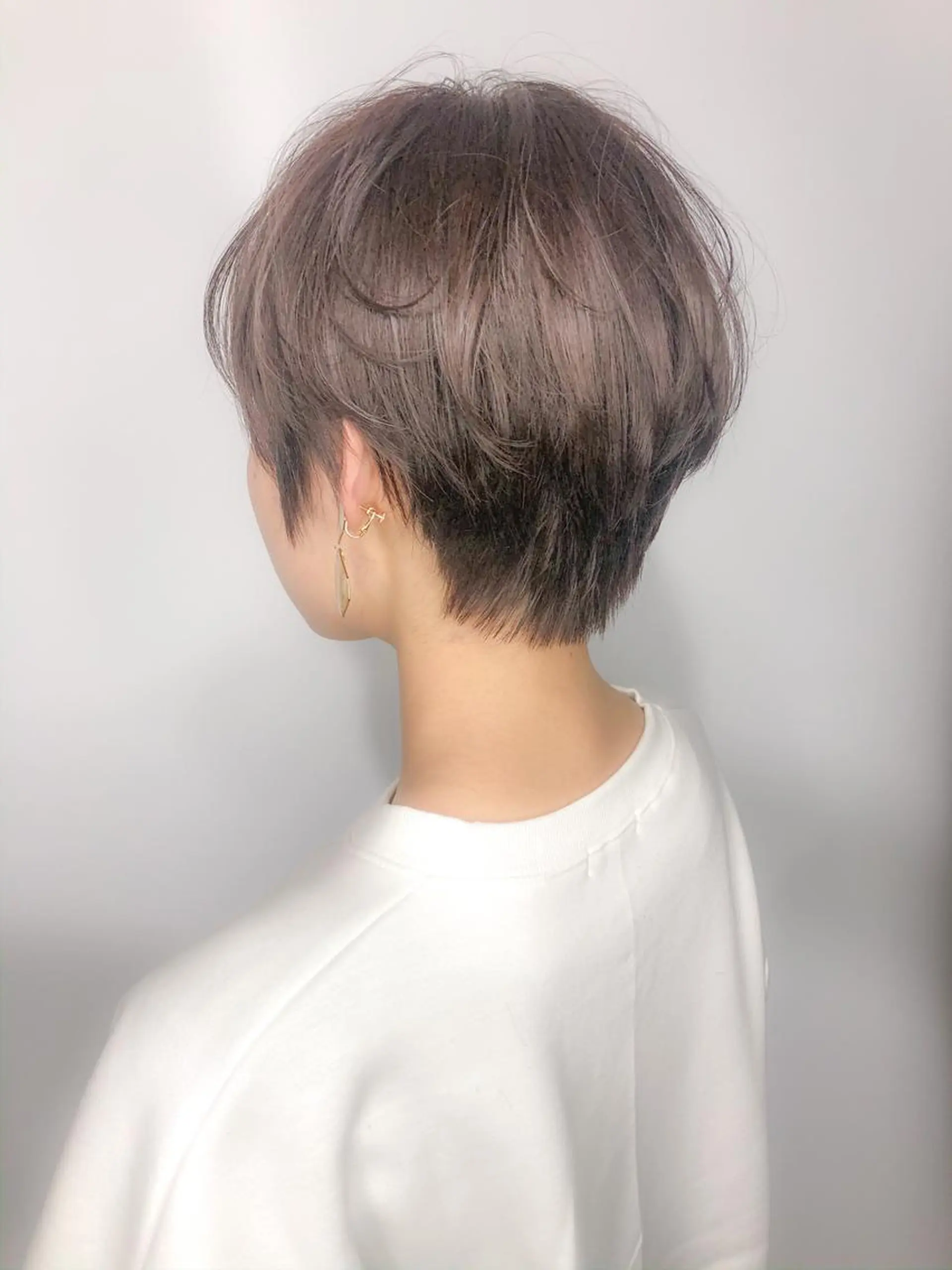 ショート ショートヘア 北條 優輝のヘアスタイル