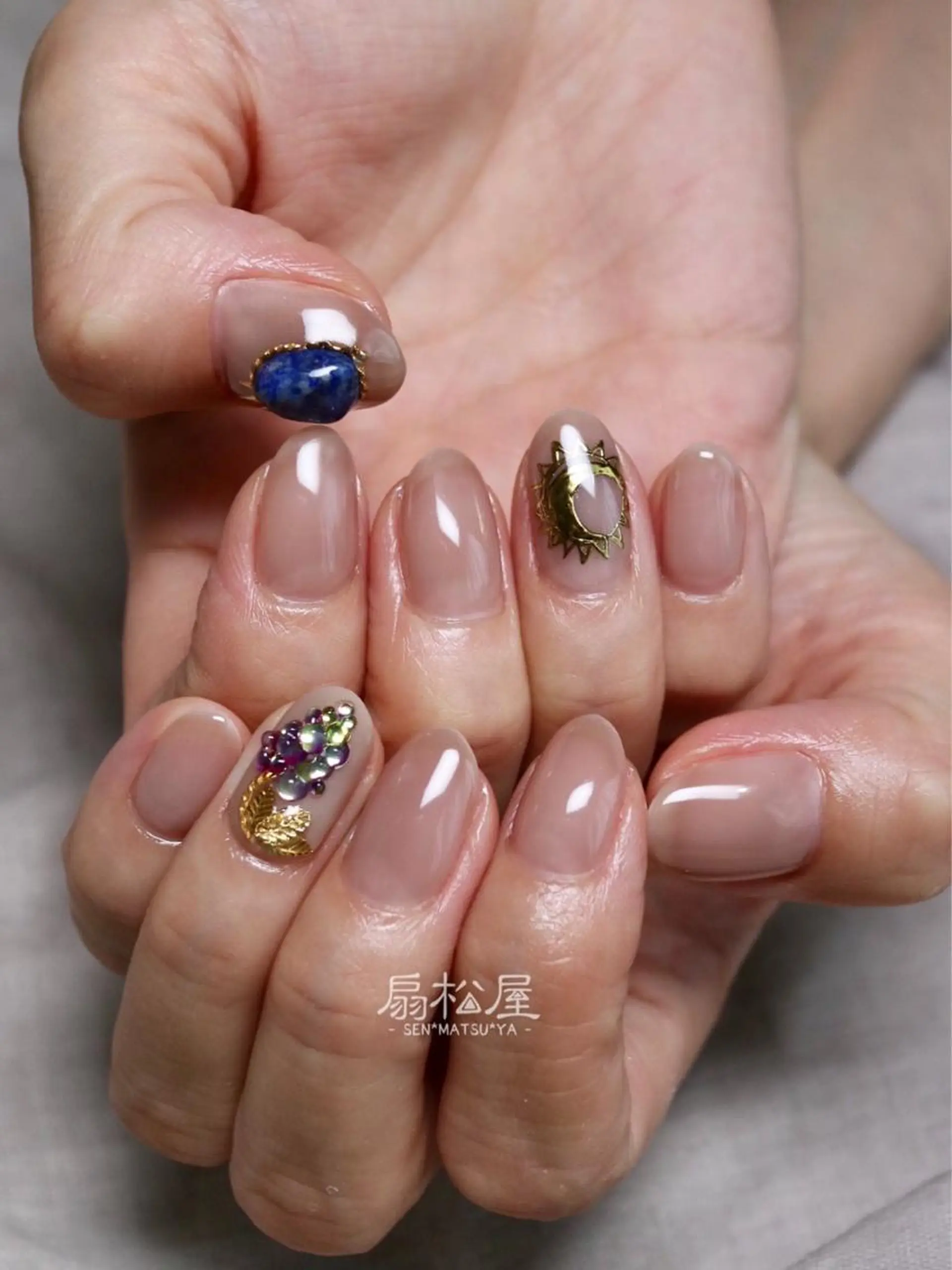 ネイル 扇松屋 marie.nのネイルデザイン