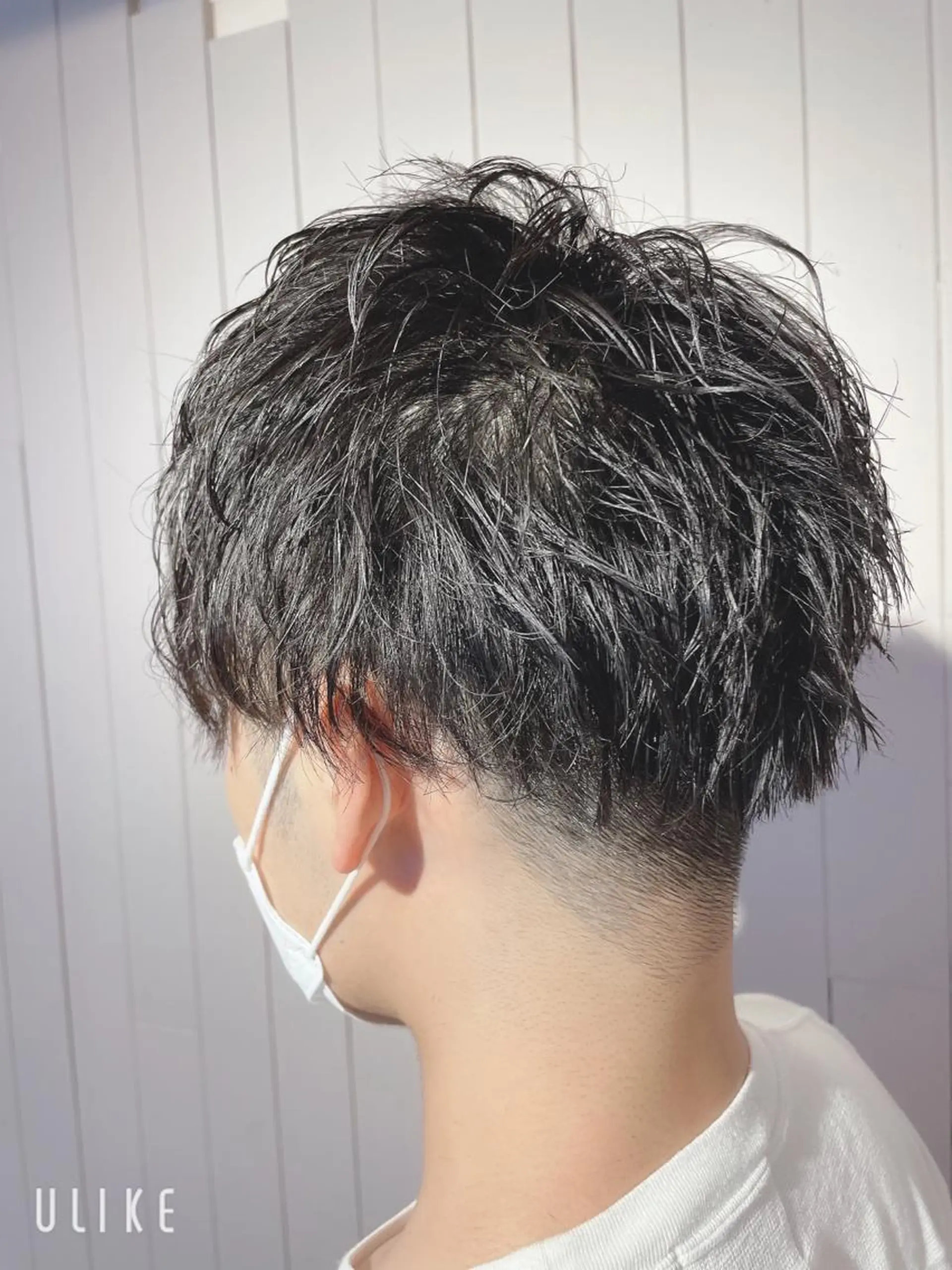 ショート メンズ メンズパーマ カット ❣️モードケイズ塚口 和田一将のヘアスタイル