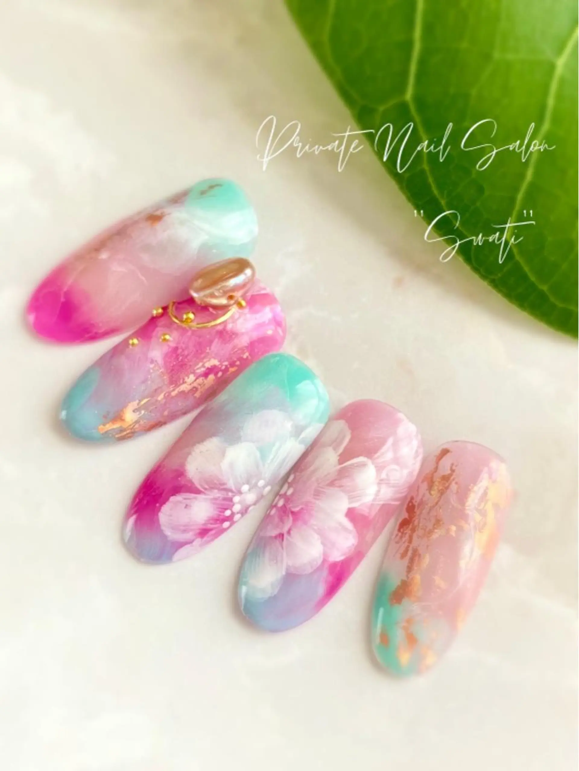 ネイル アートネイル ニュアンスネイル オフィスネイル 夏ネイル yuko （ネイリスト）のネイルデザイン