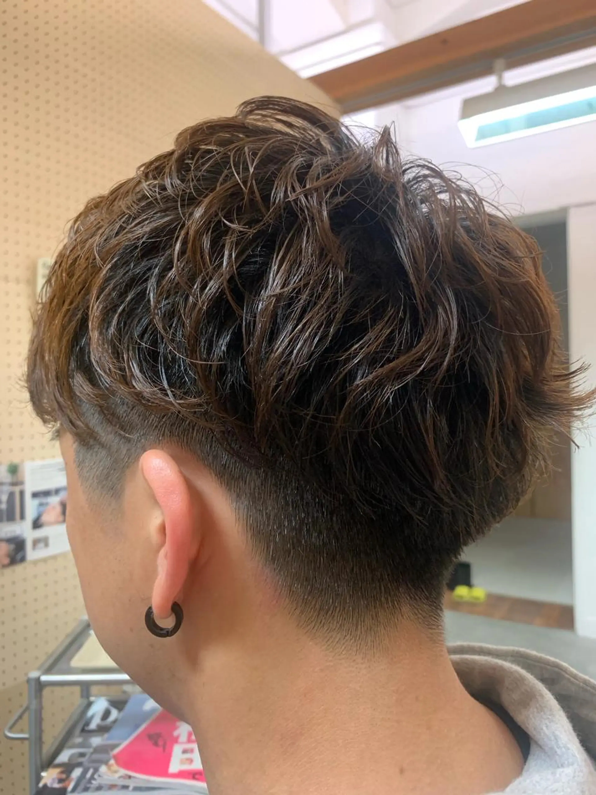 ショート カラー パーマ メンズ 門田 晴佳の眉毛・アイブロウイメージ