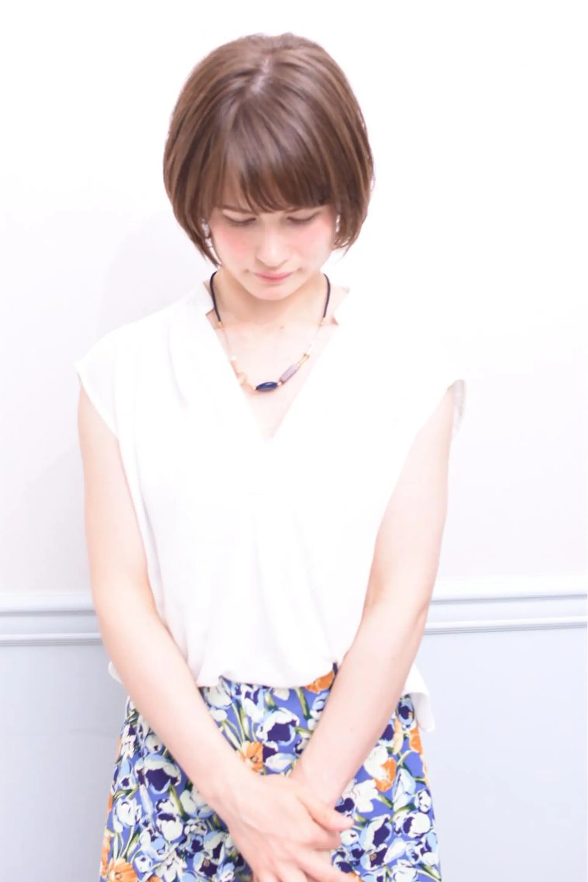 ショート カラー ÅPLEDGE【アプレッジ】所属・中村 瑛秀のヘアスタイル